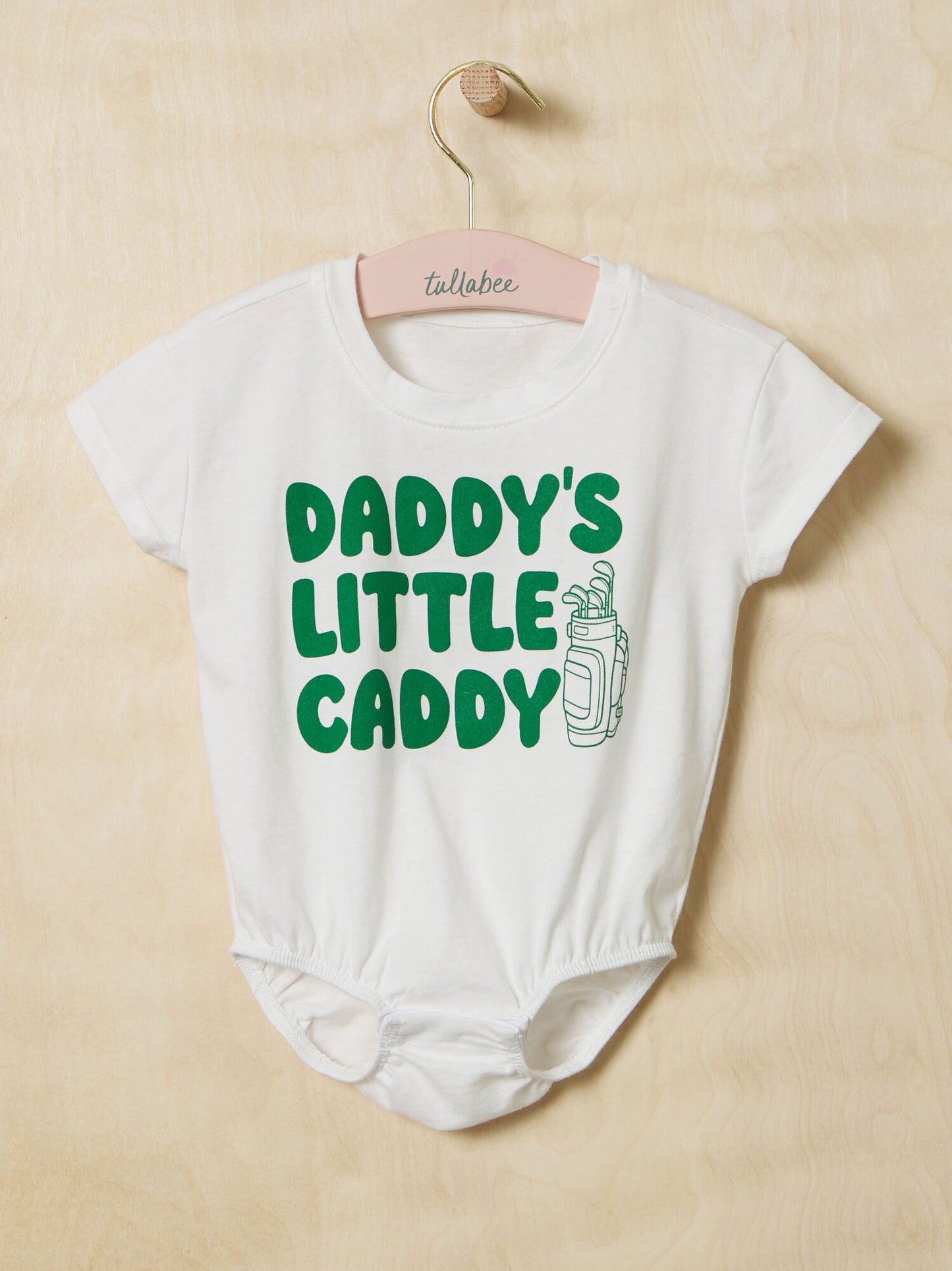Daddy's Little Caddy Graphic Bubble