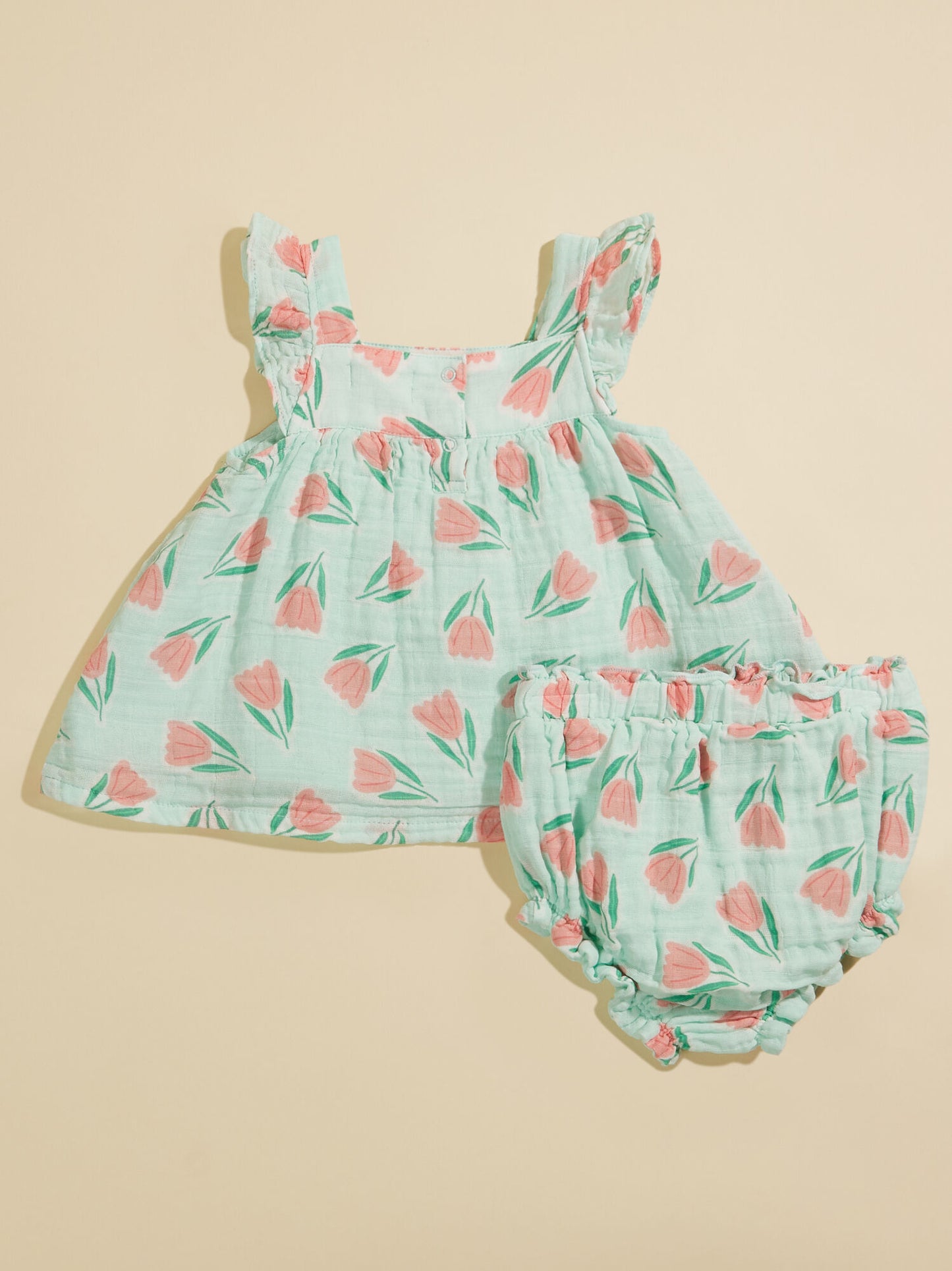 Tulip Dress And Bloomer Set