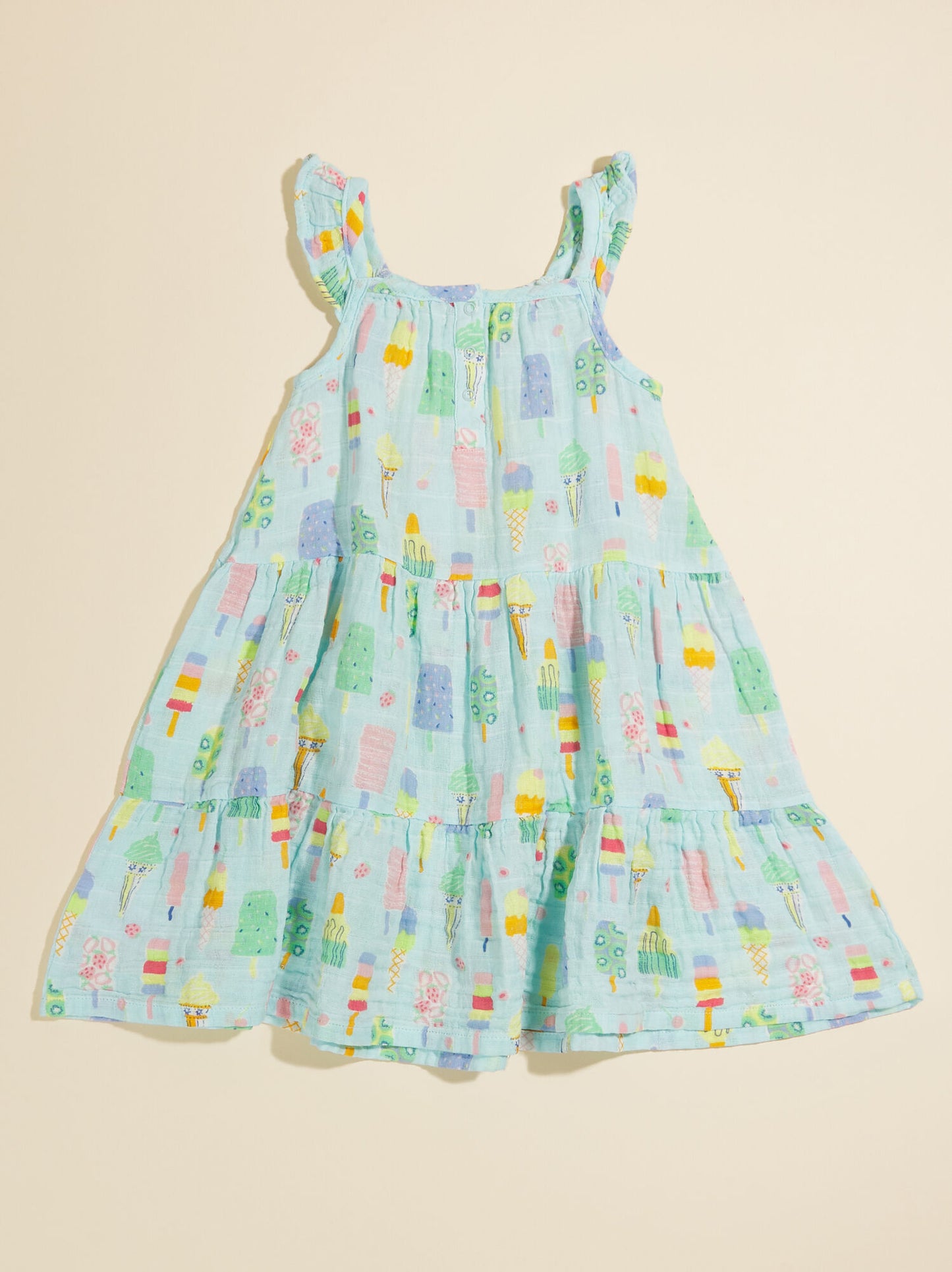 Ice Cream Truck Tiered Dress