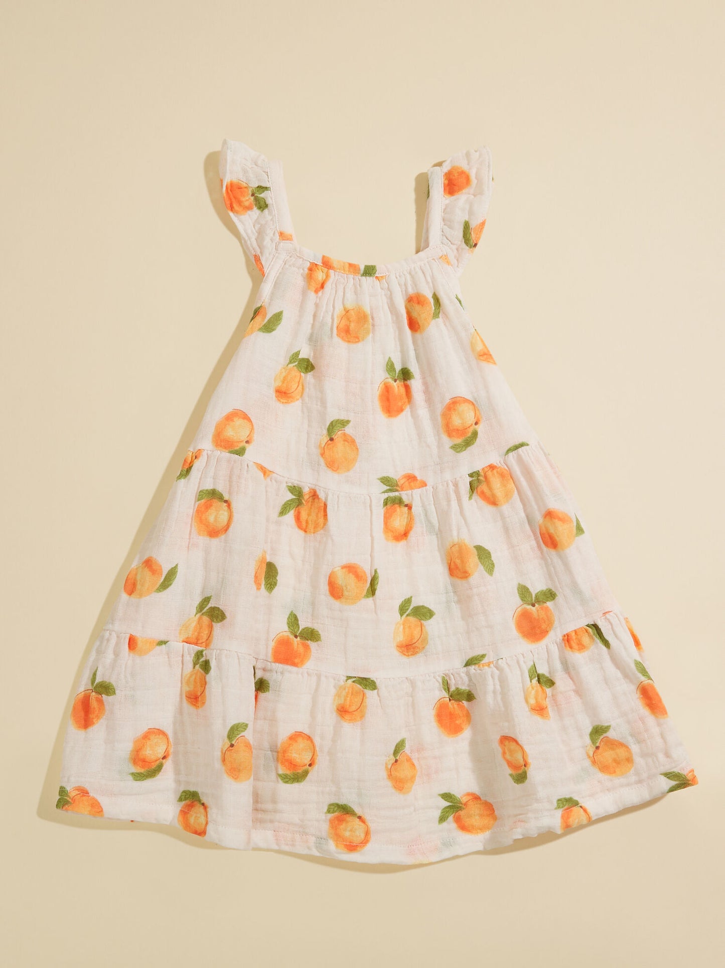 Sweet Peach Tiered Dress