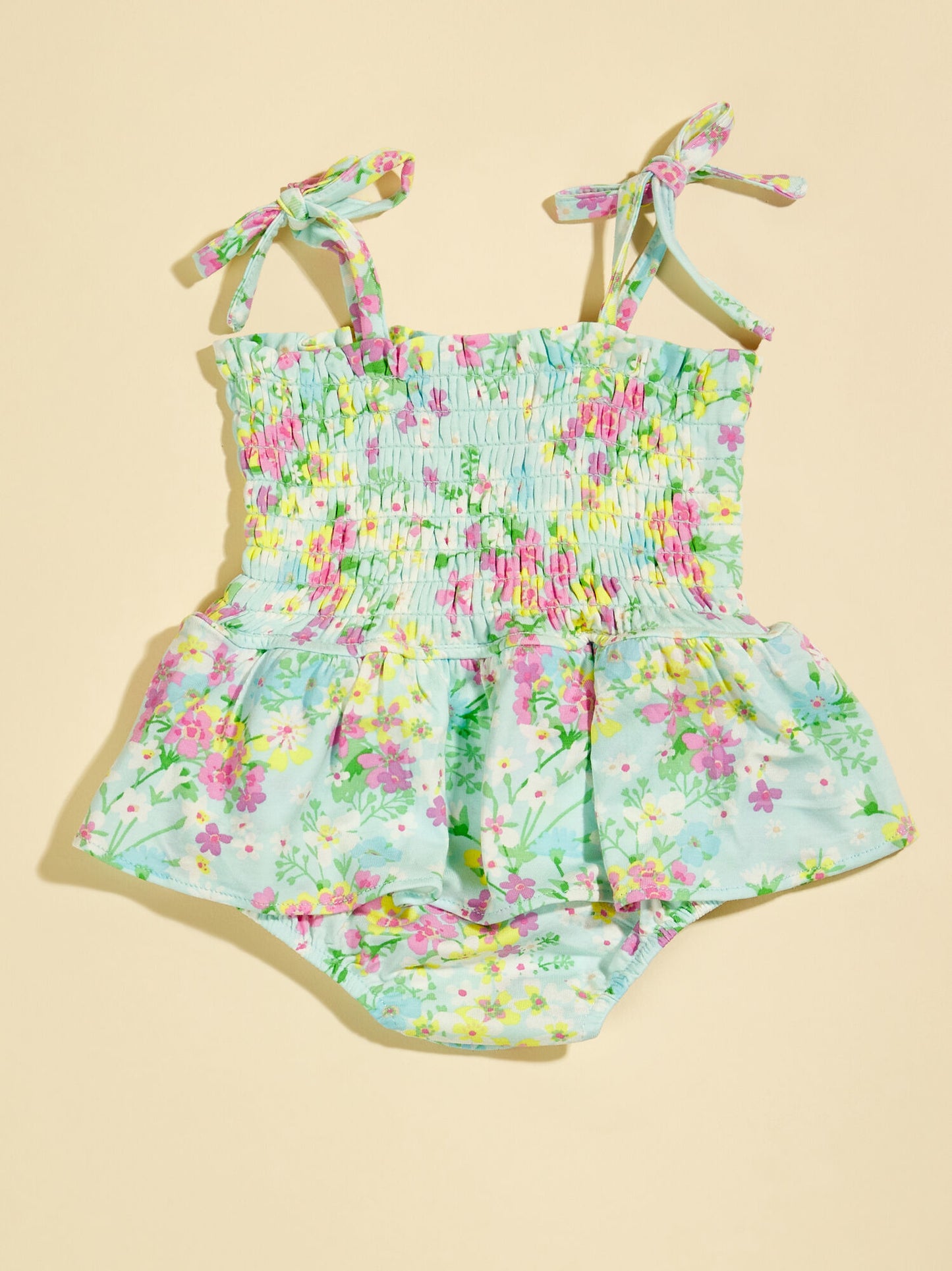 Delilah Floral Smocked Skirt Bubble