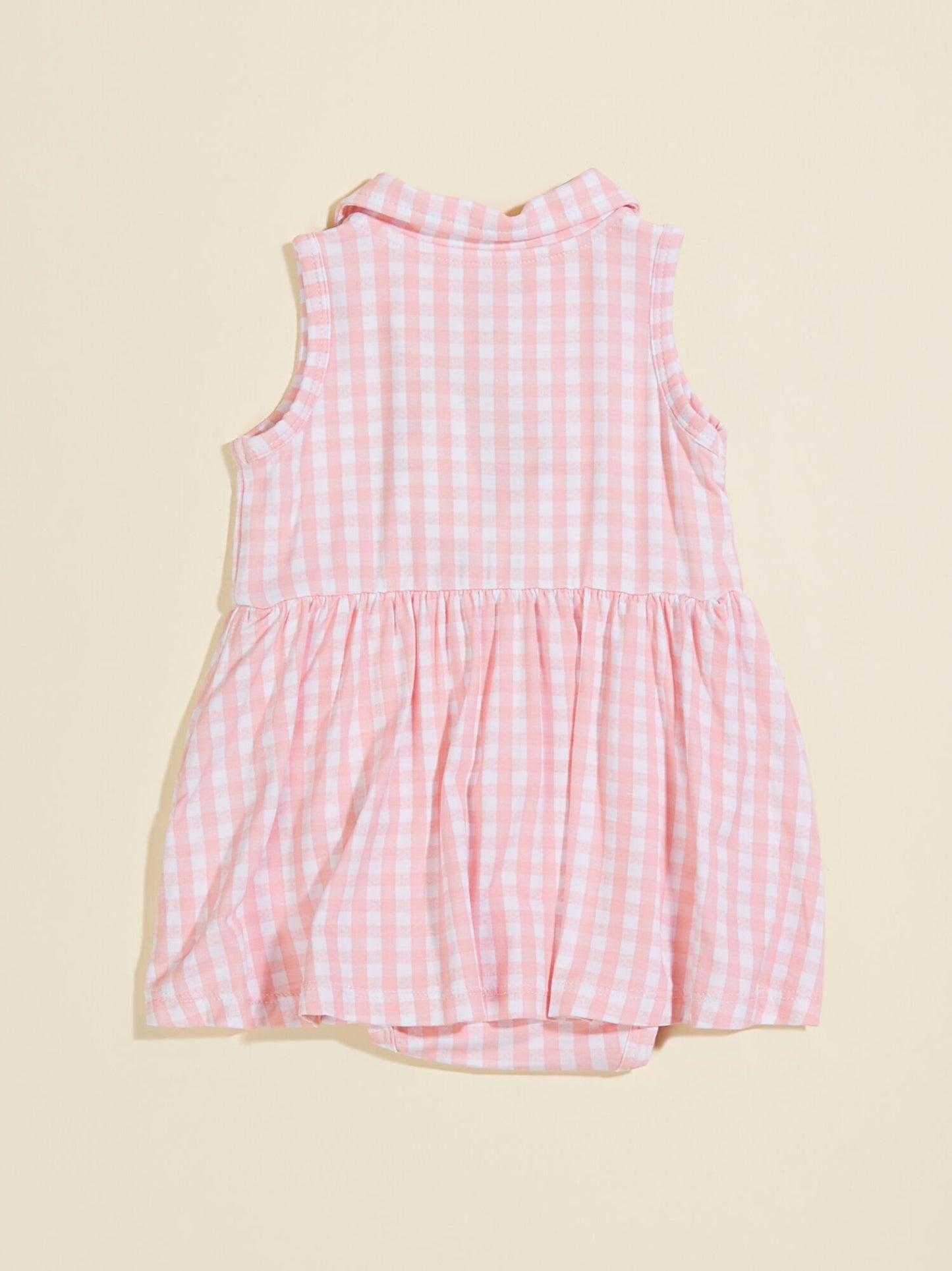 Tennis Gingham Bodysuit Dress