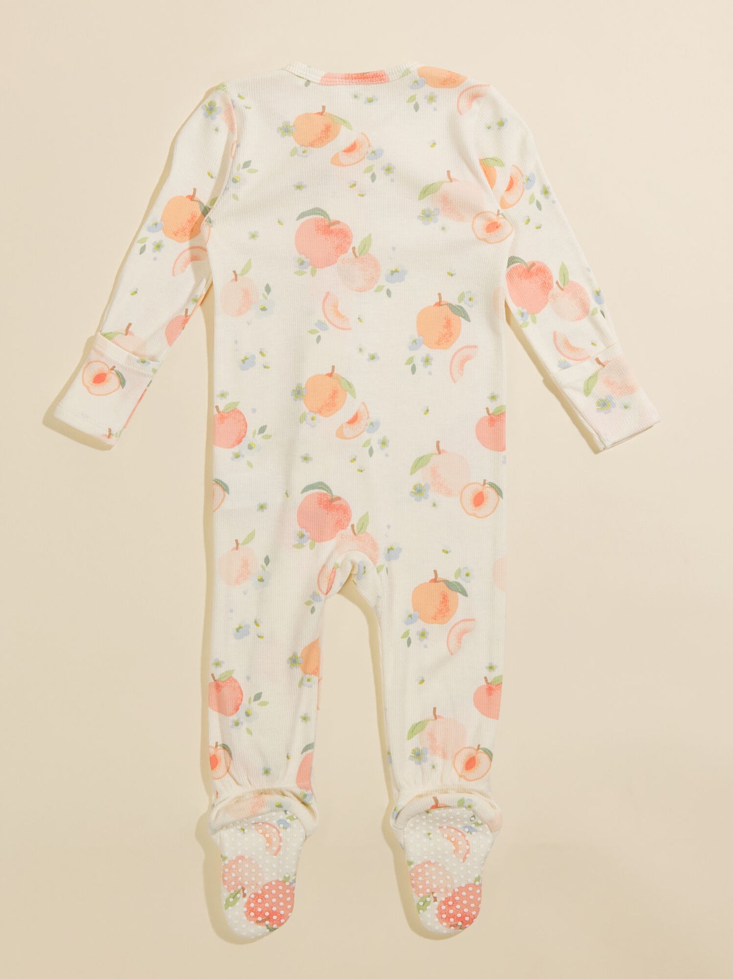 Spring Peach Footie
