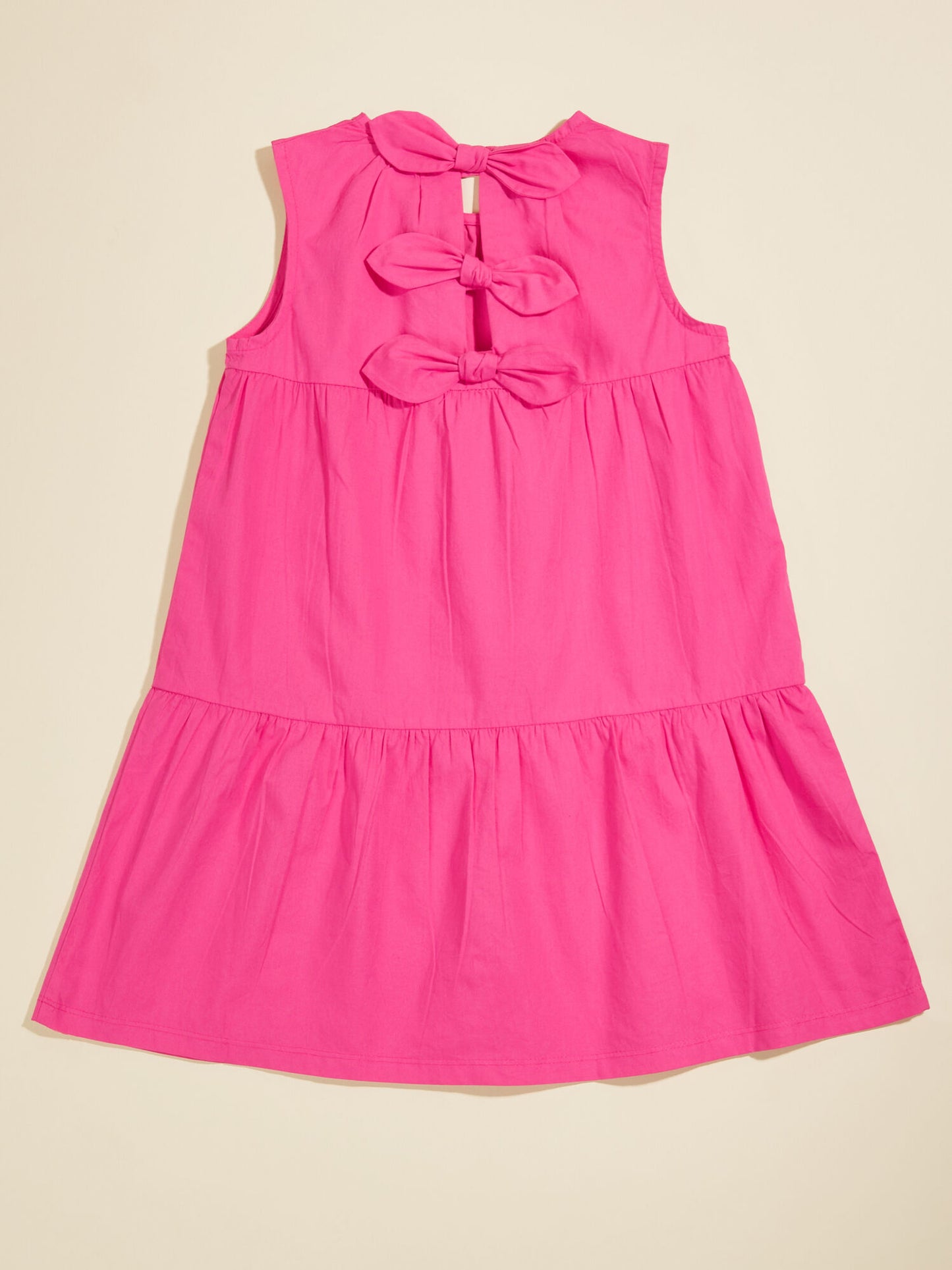 Mckinley Toddler Tiered Bow Dress By MudPie