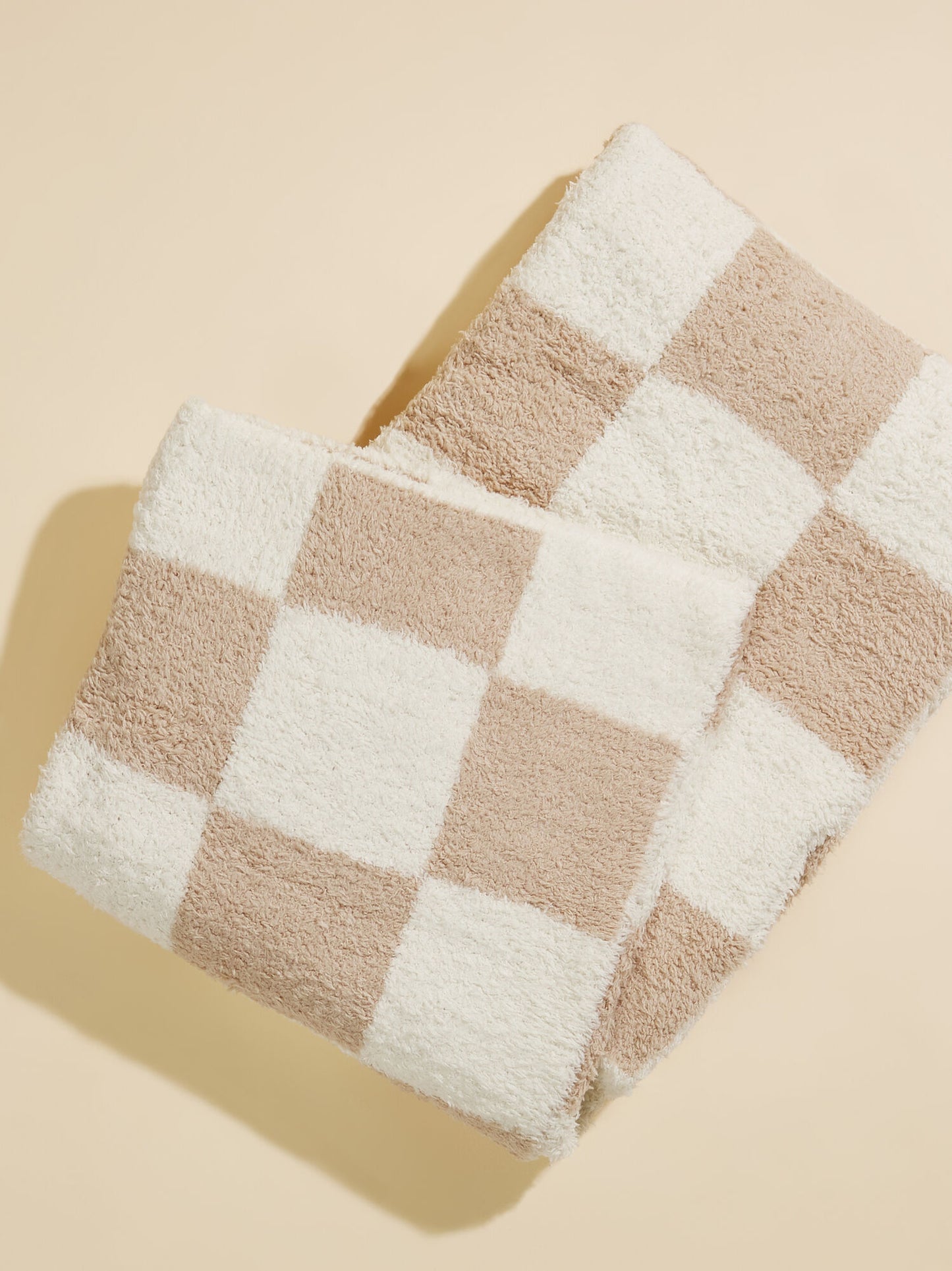 Checkered Plush Blanket