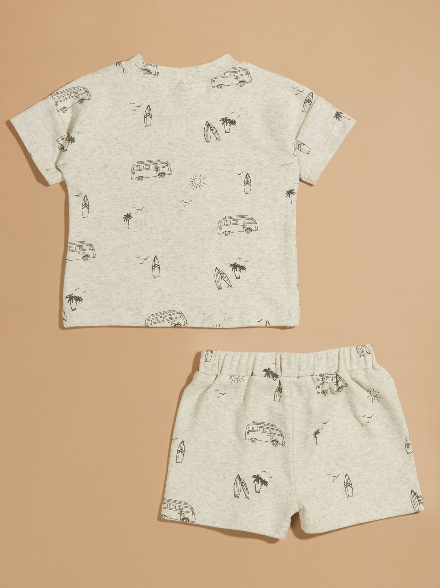 Surfs Up Tee And Shorts Set