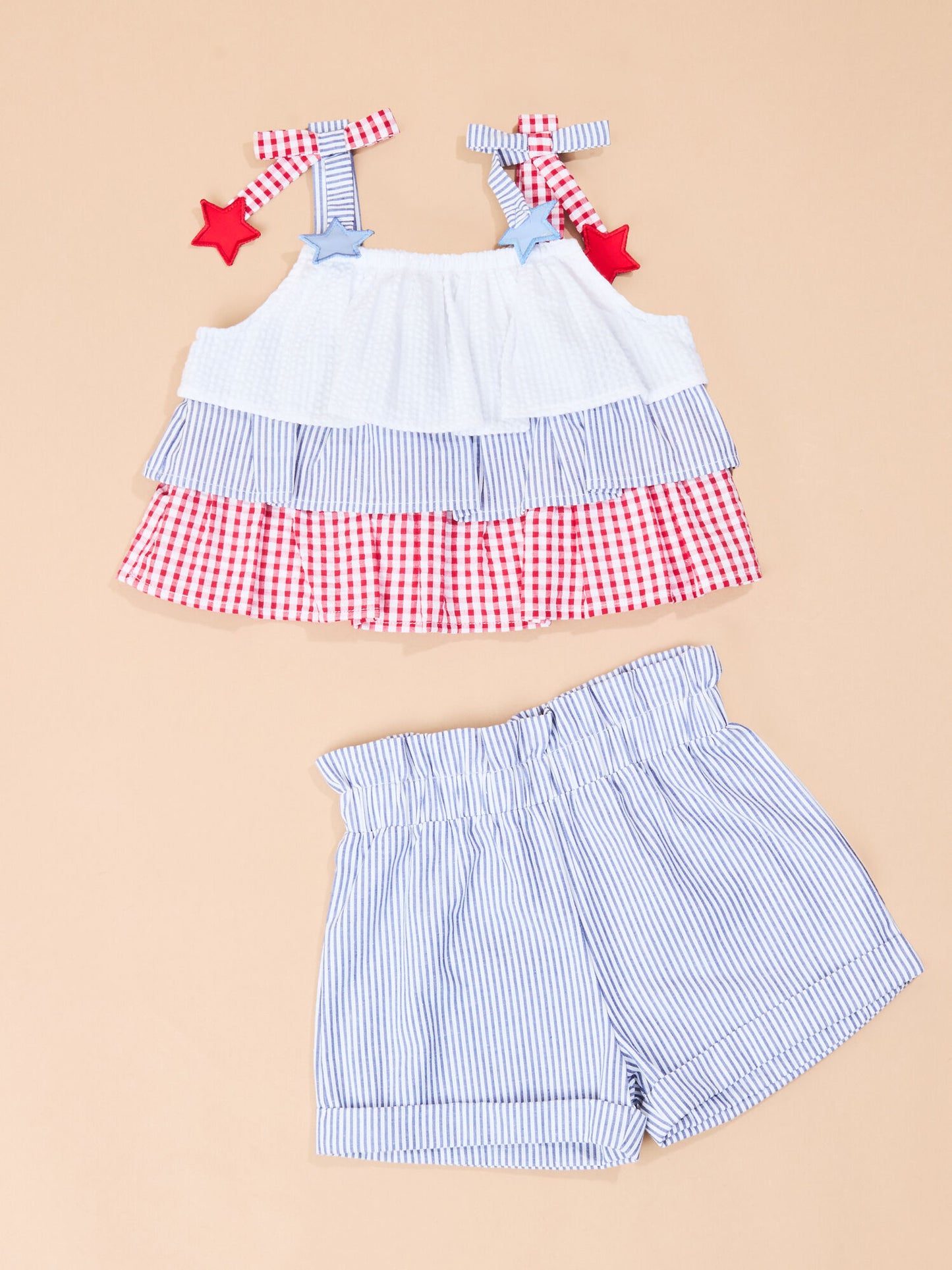 USA Toddler Star Tank And Shorts Set