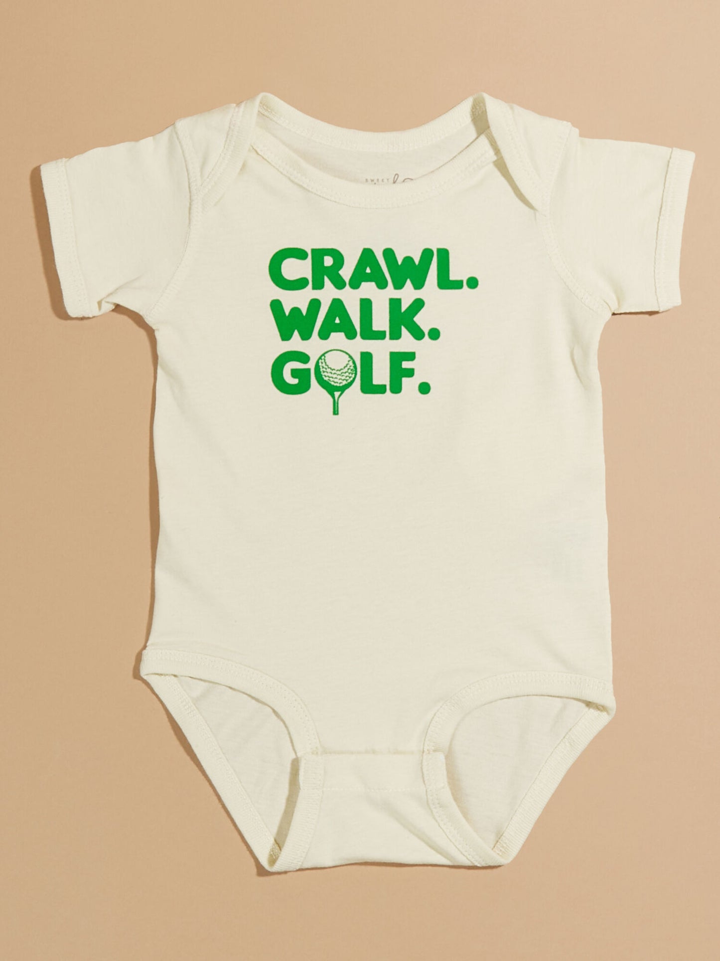 Crawl Walk Golf Graphic Bodysuit