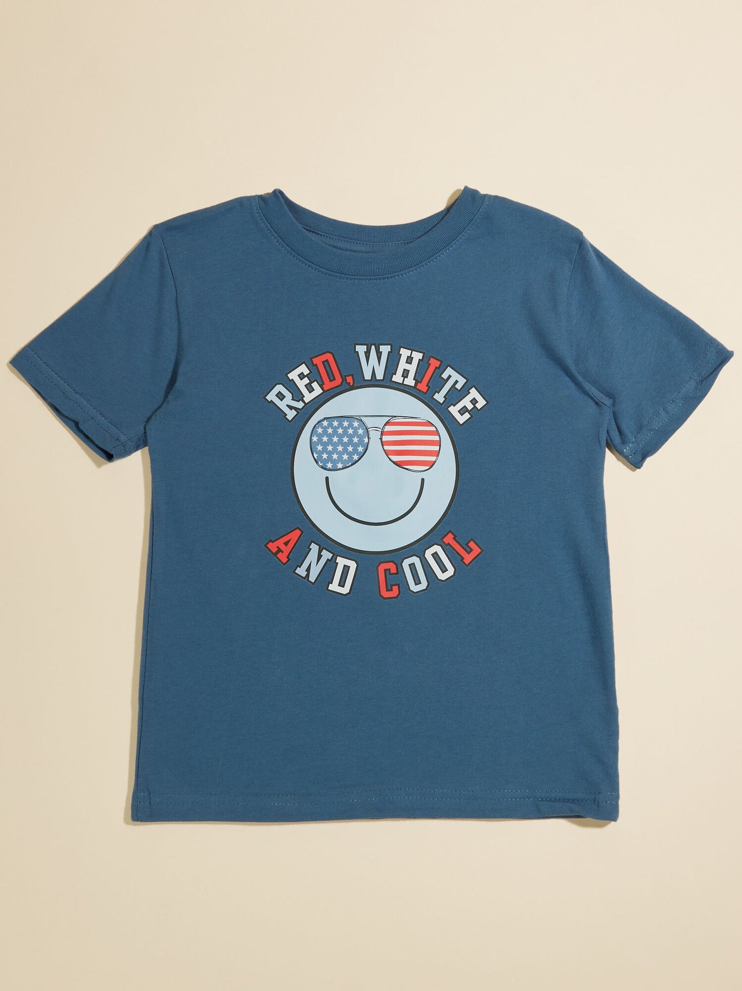 Red White And Cool Graphic Tee