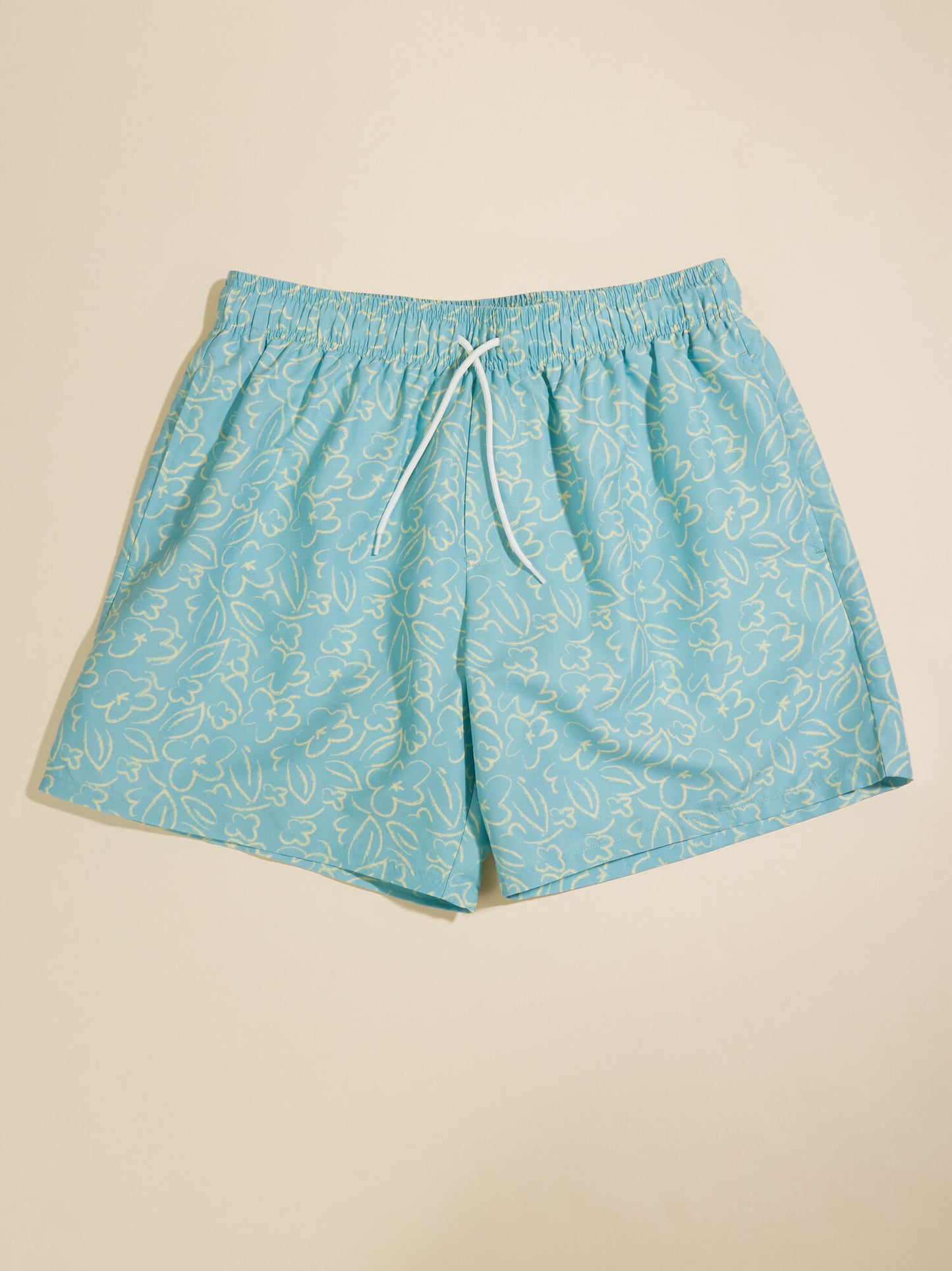 Sunset Surfer Dad Swim Trunks