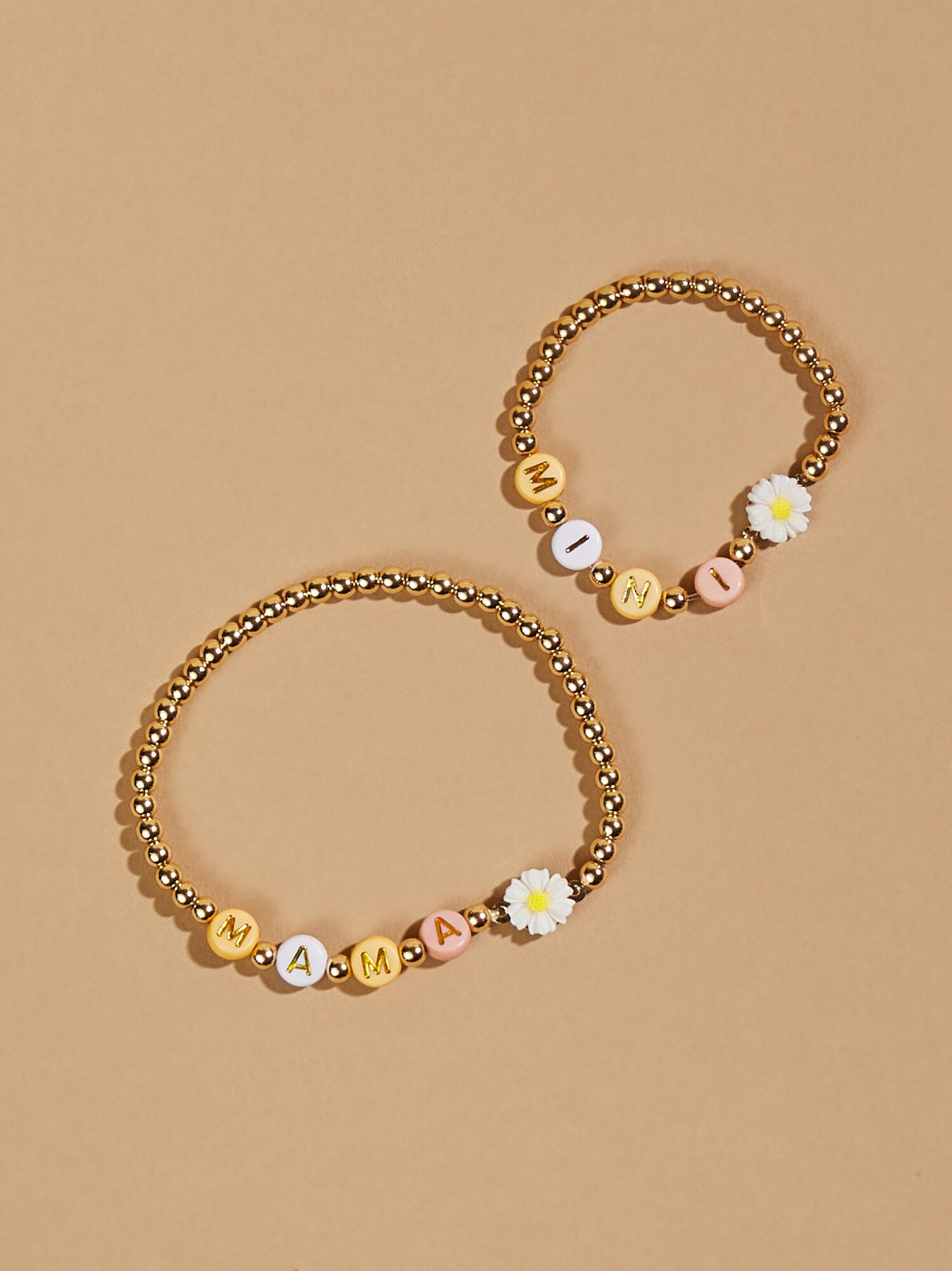  Mama & Mini Pink Ombre Bracelet Set