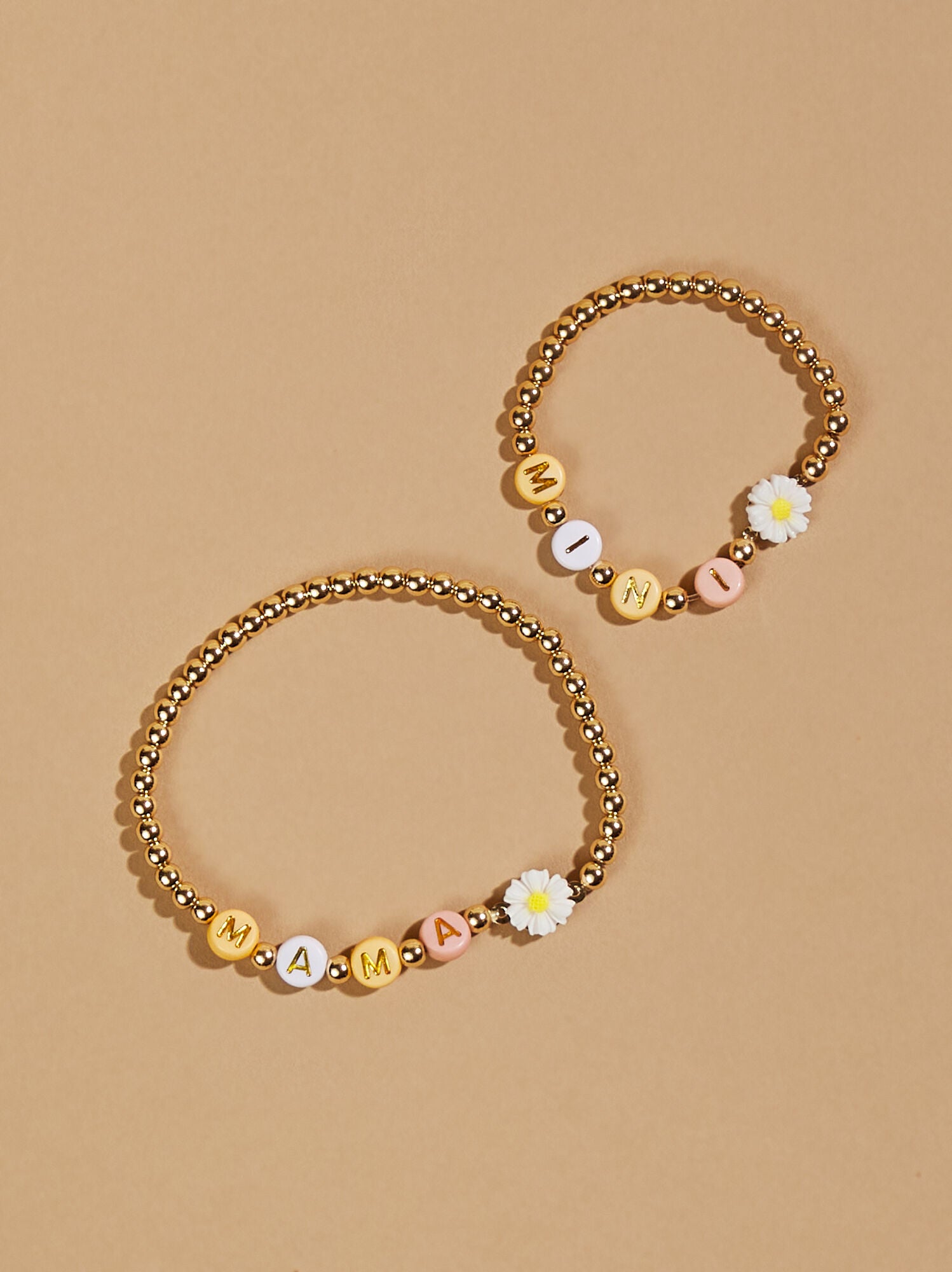  Mama & Mini Pink Ombre Bracelet Set