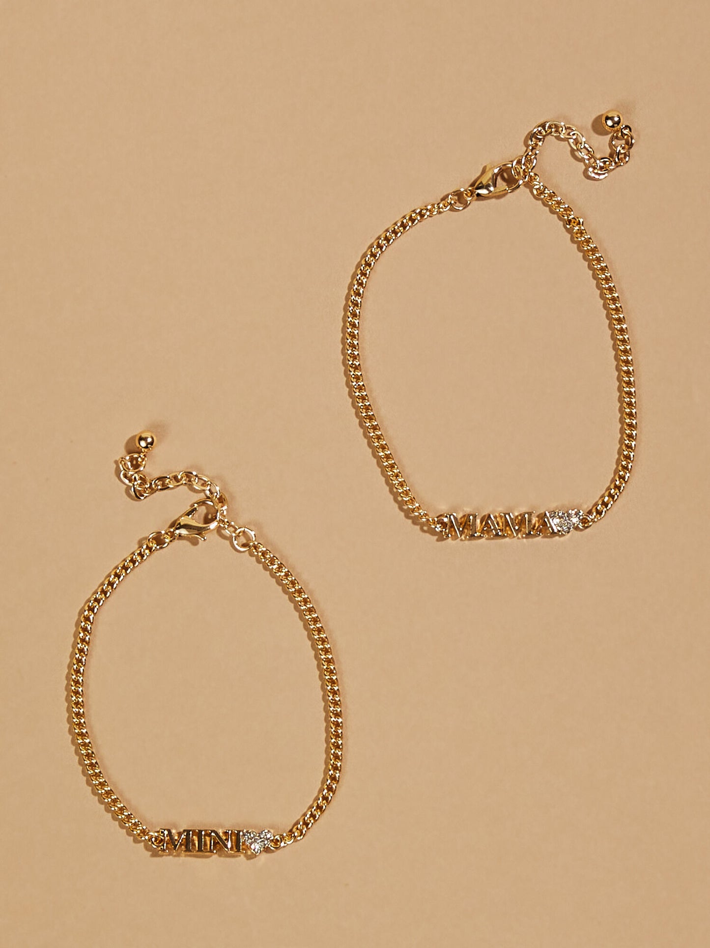  Mama & Mini Studded Bracelet Set