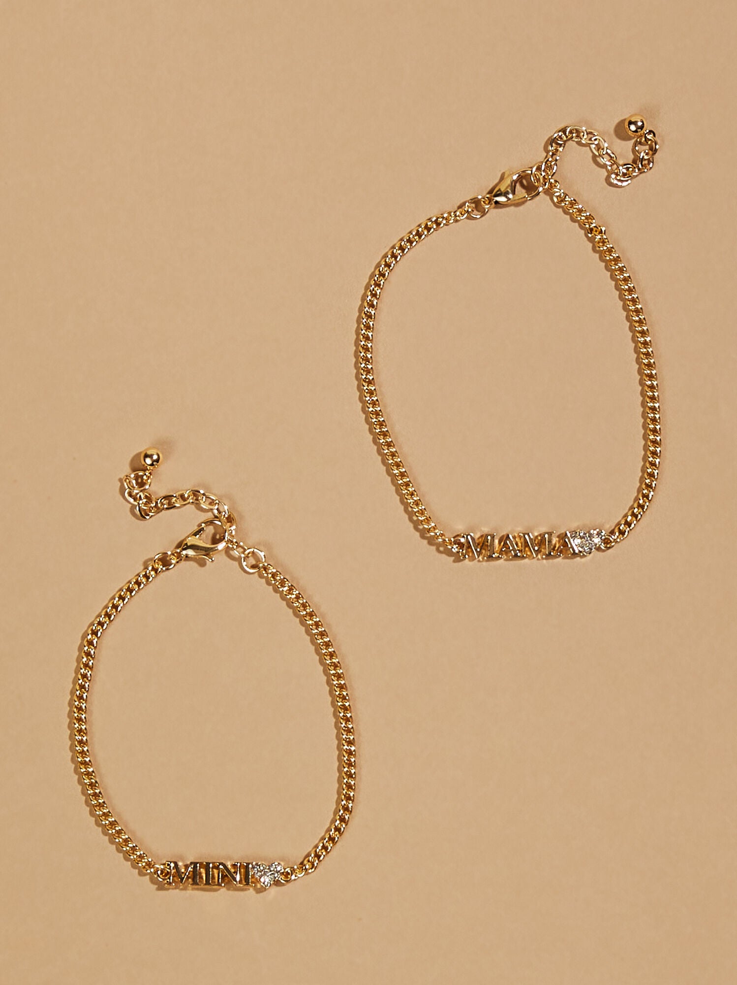  Mama & Mini Studded Bracelet Set