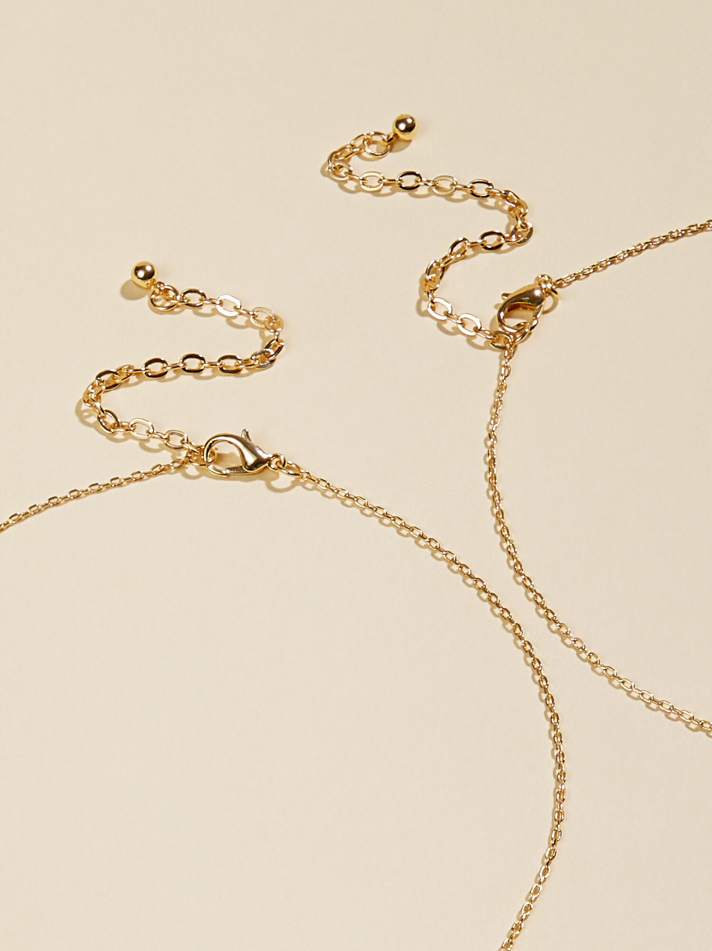  Mama & Mini Cursive Necklace Set