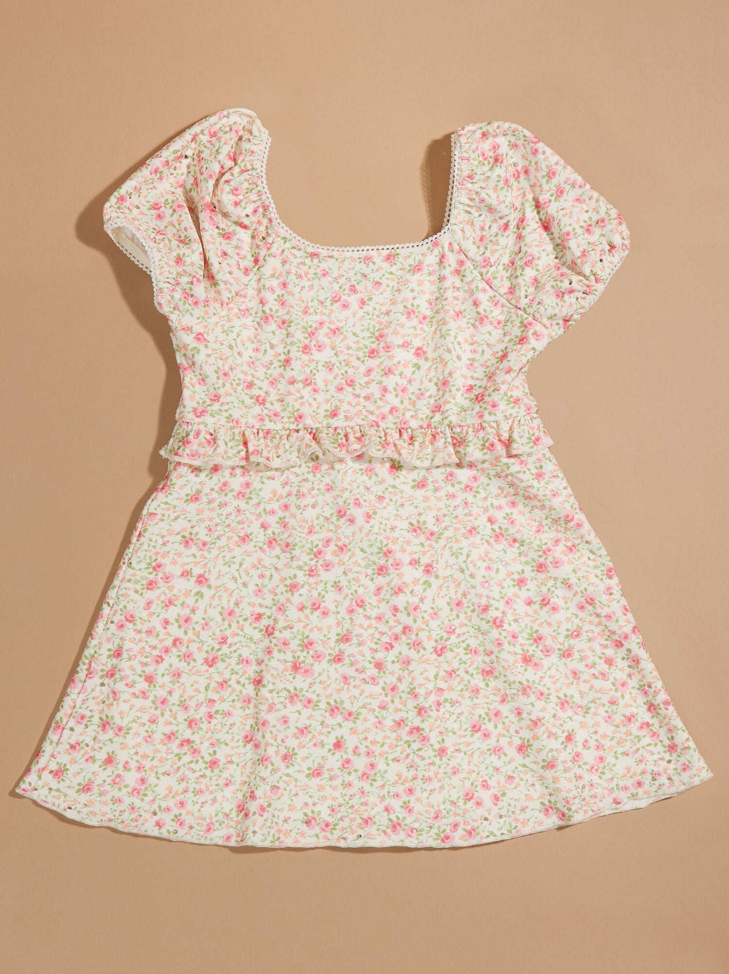  Emery Eyelet Floral Dress