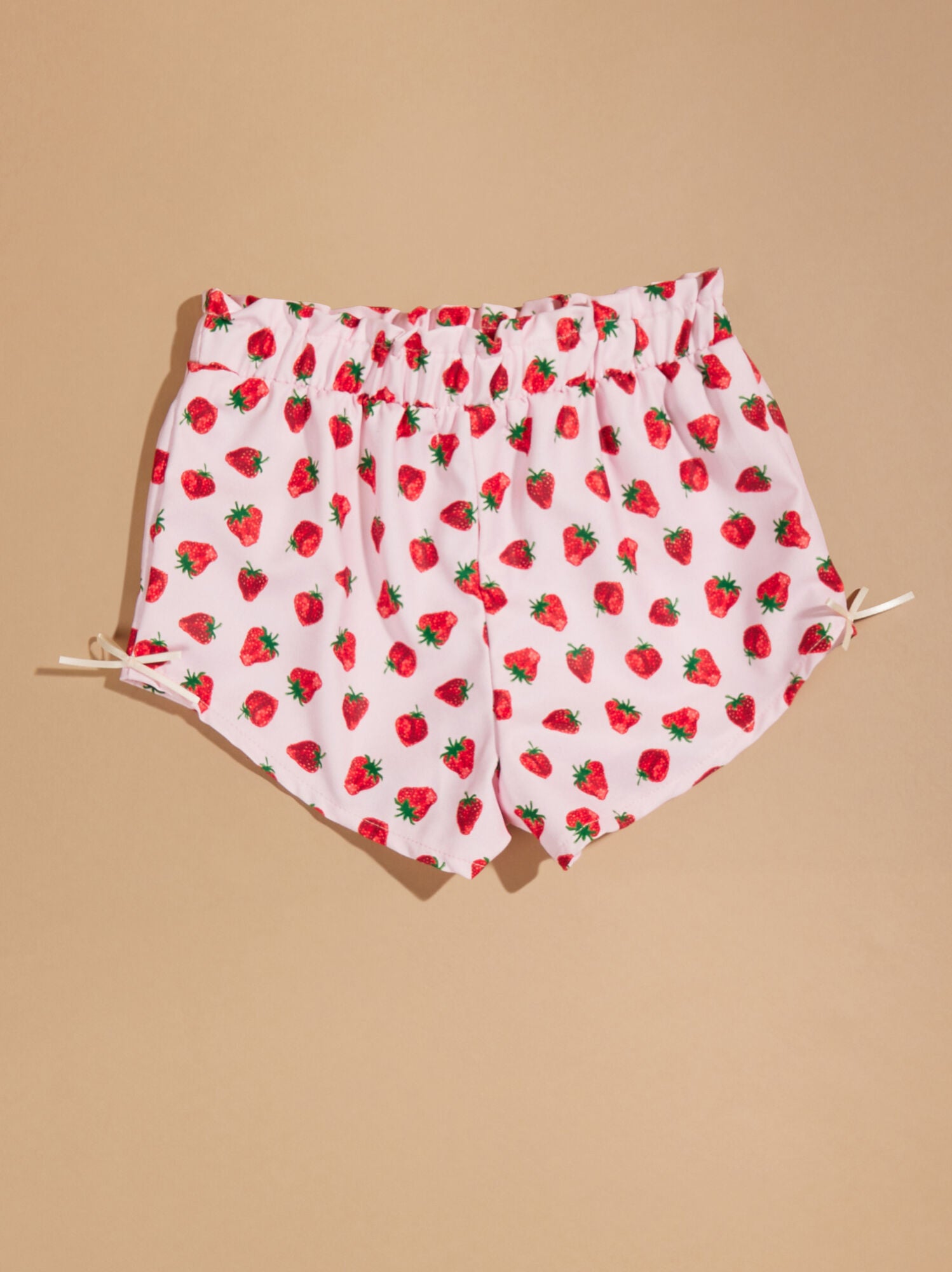 Strawberry Bow Shorts