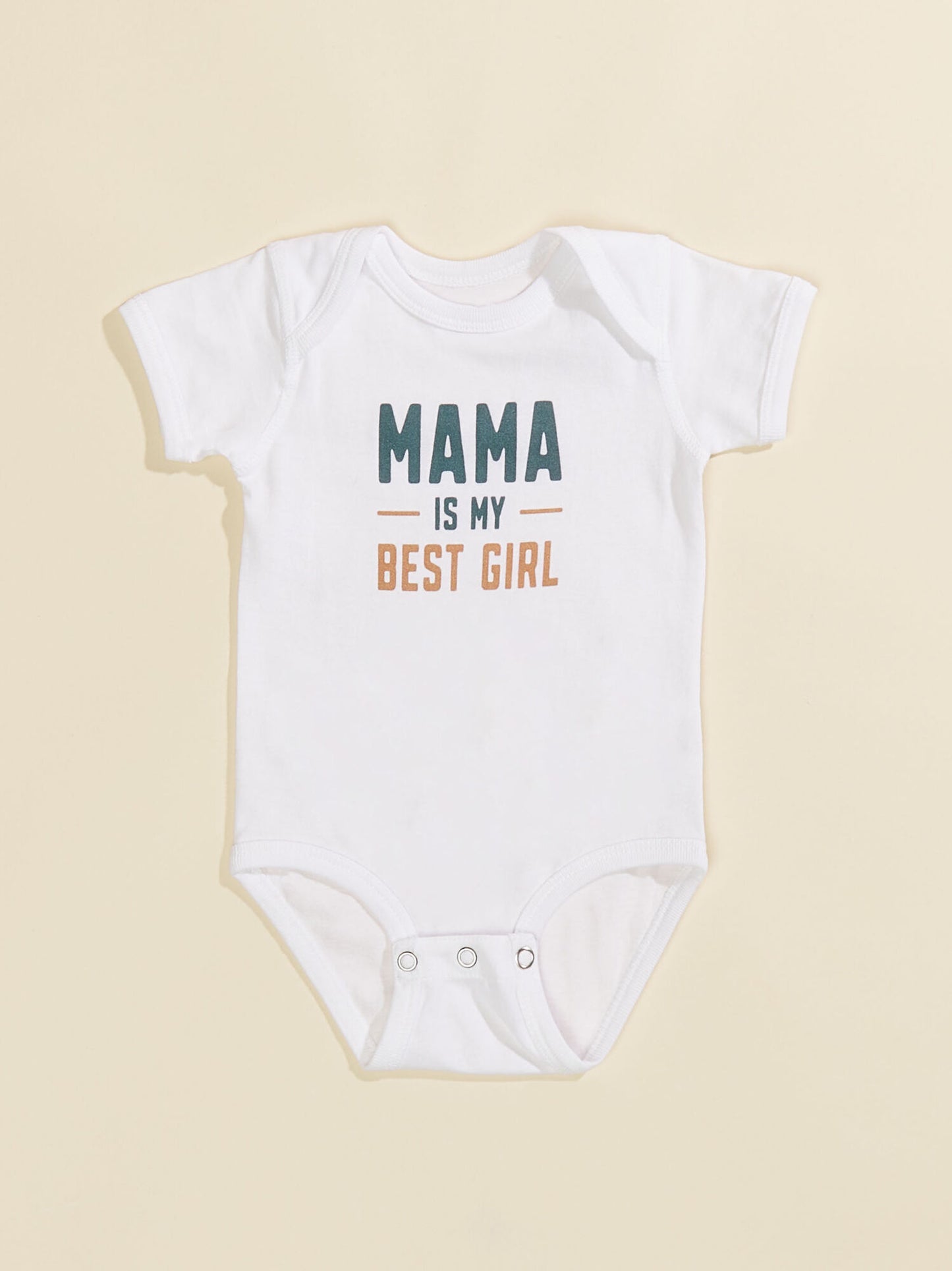  Mama Is My Best Girl Romper