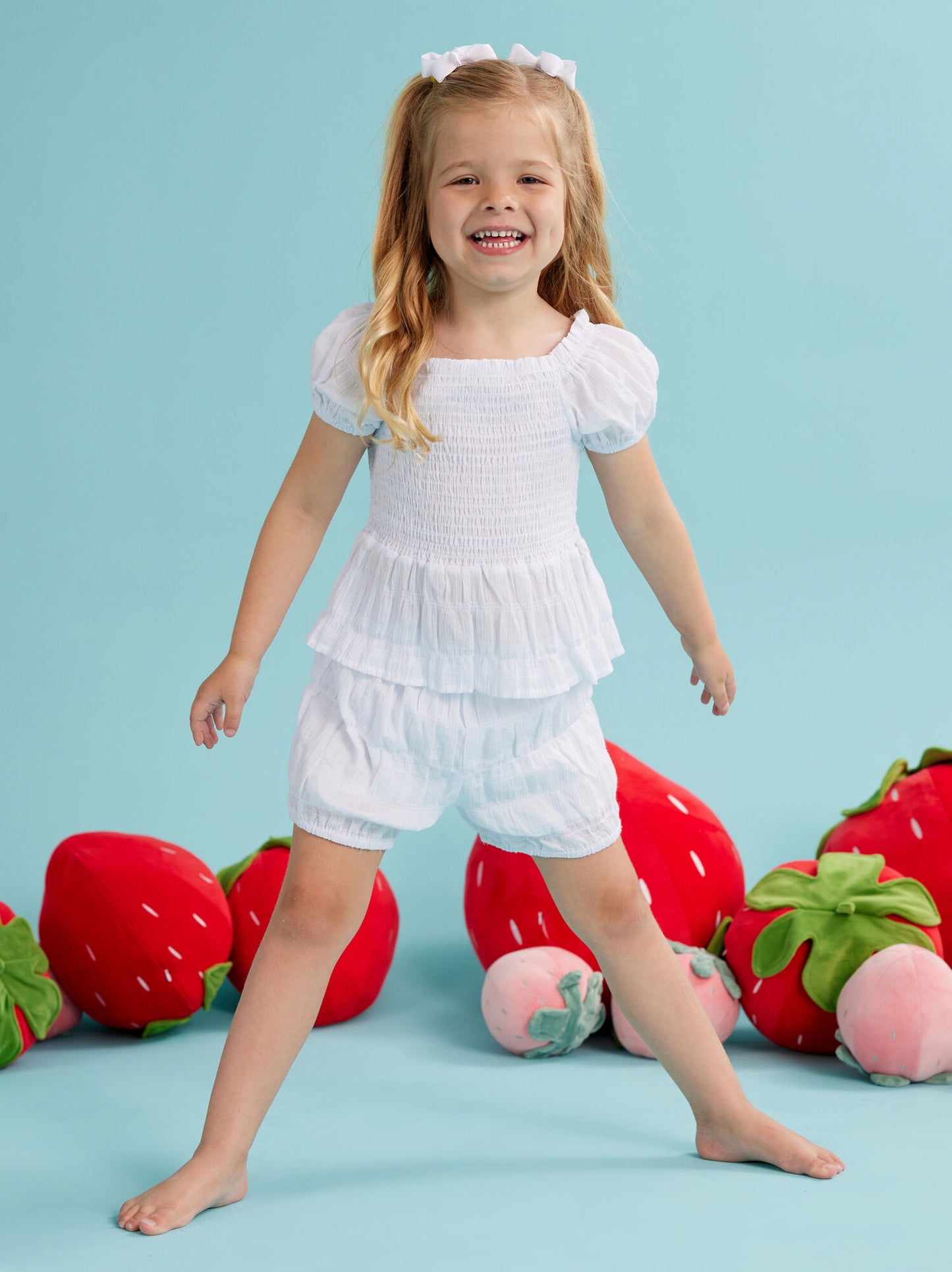  Sienna Puff Flowy Shorts