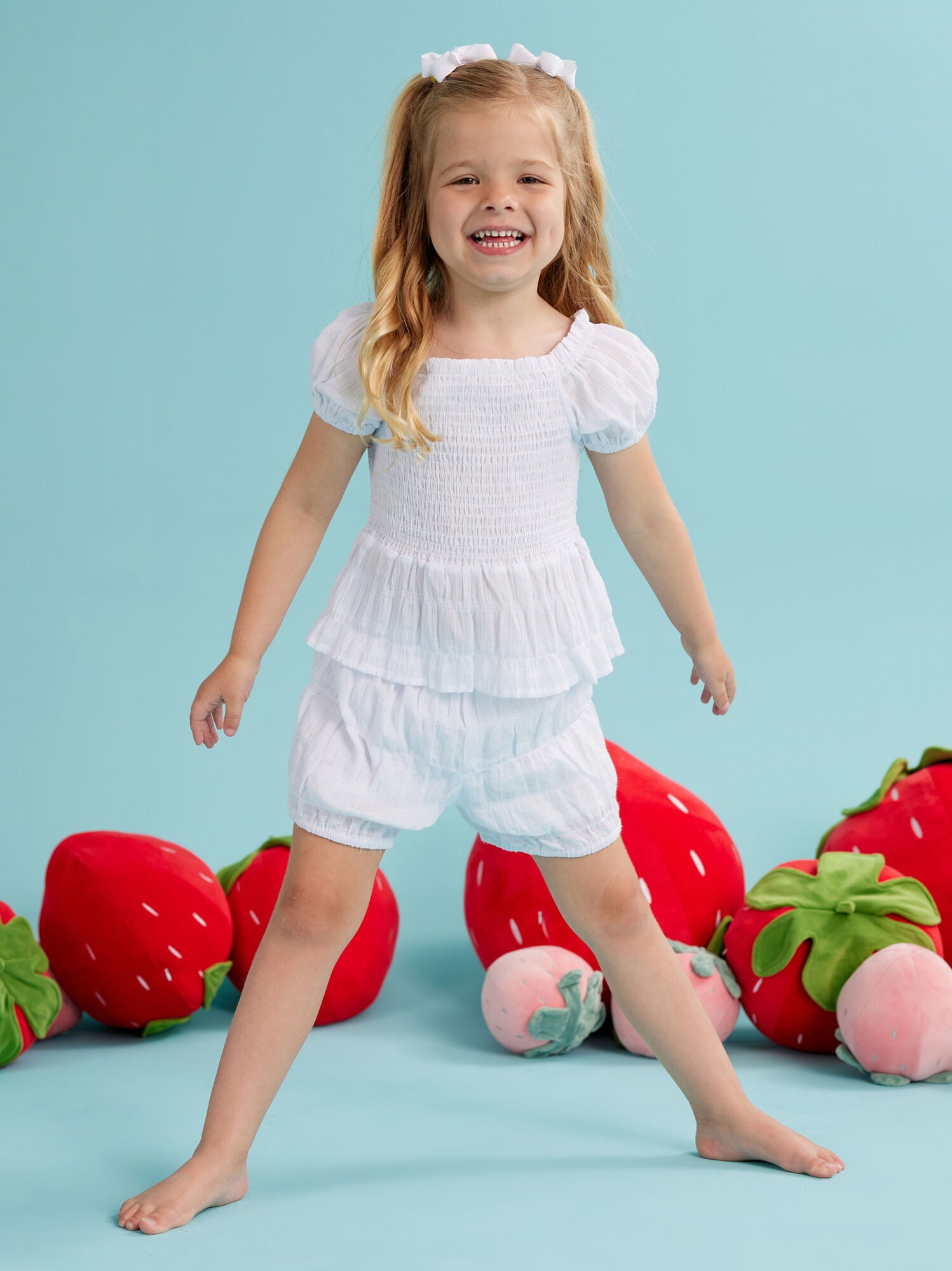  Sienna Puff Flowy Shorts