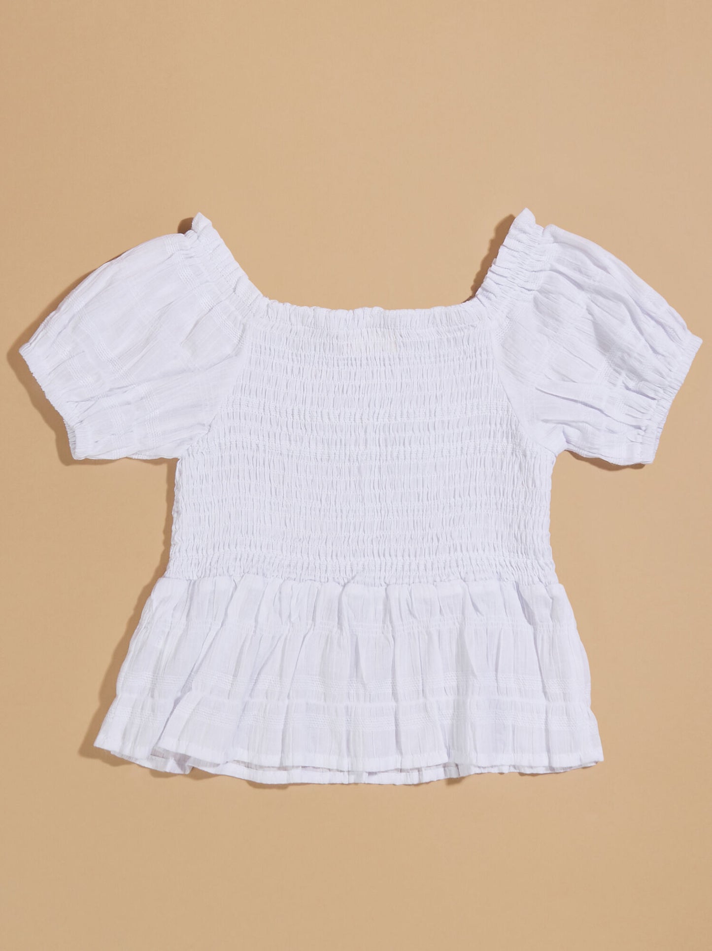  Sienna Puff Sleeve Smock Top