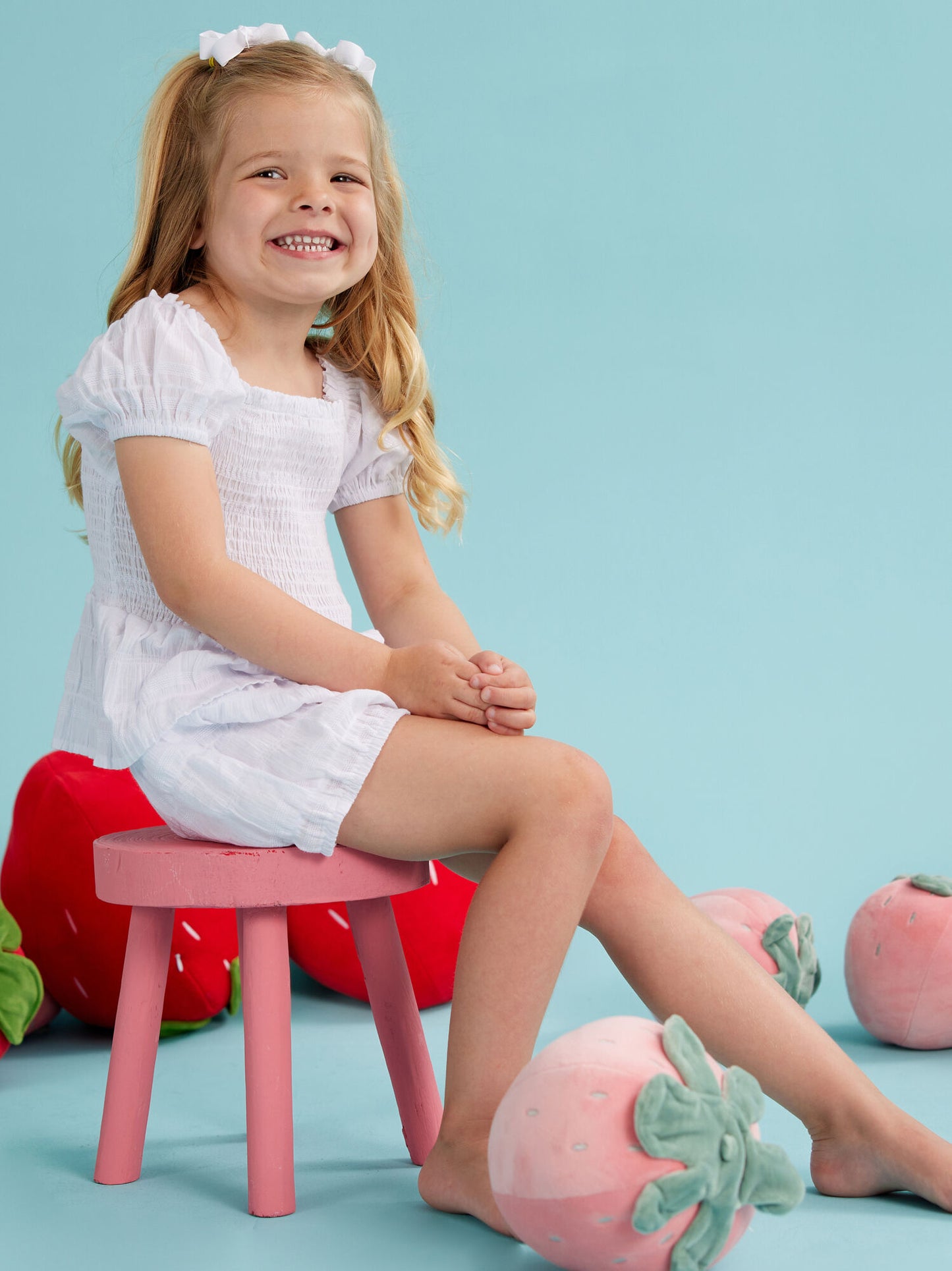  Sienna Puff Sleeve Smock Top