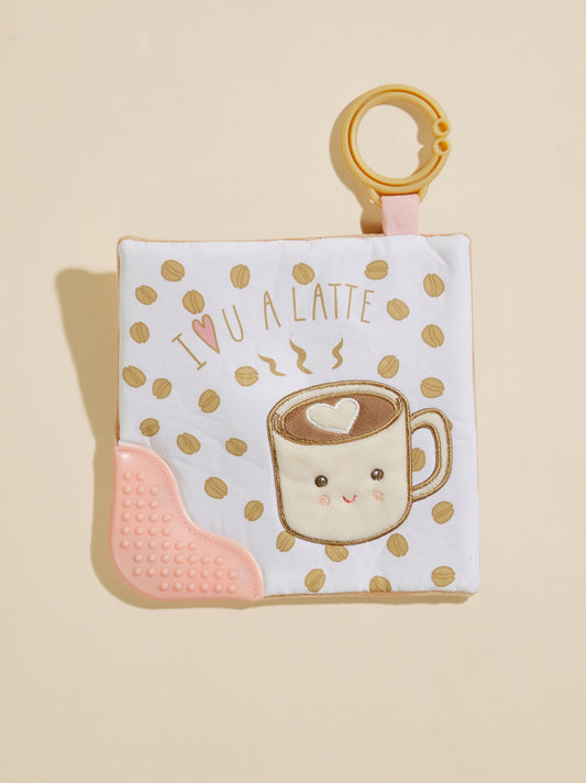 Love You A Latte Crinkle Teether