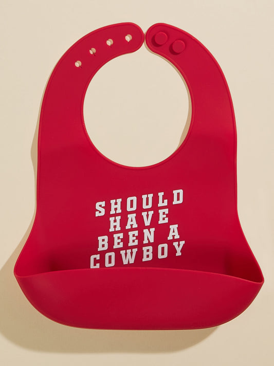  Should Have Been A Cowboy Wonder Bib
