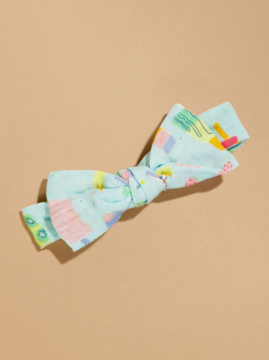  Ice Cream Truck Bow Headband