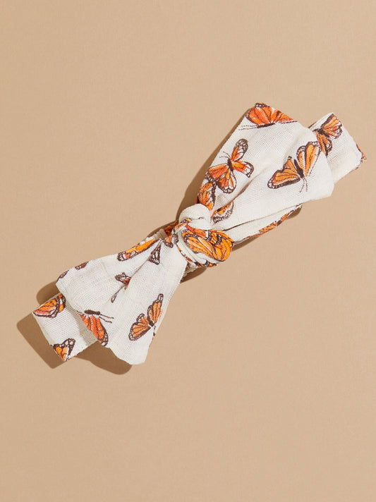  Monarch Butterfly Bow Headband