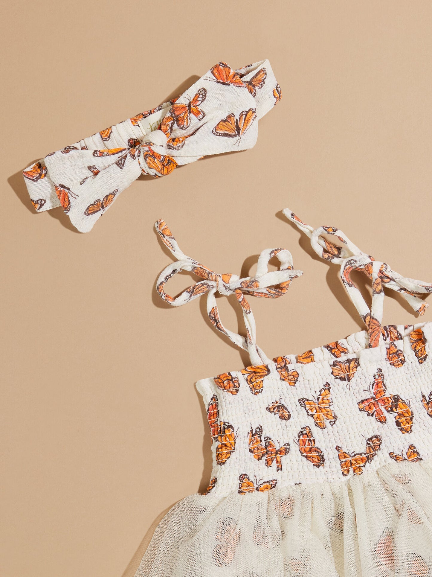  Monarch Butterfly Bow Headband