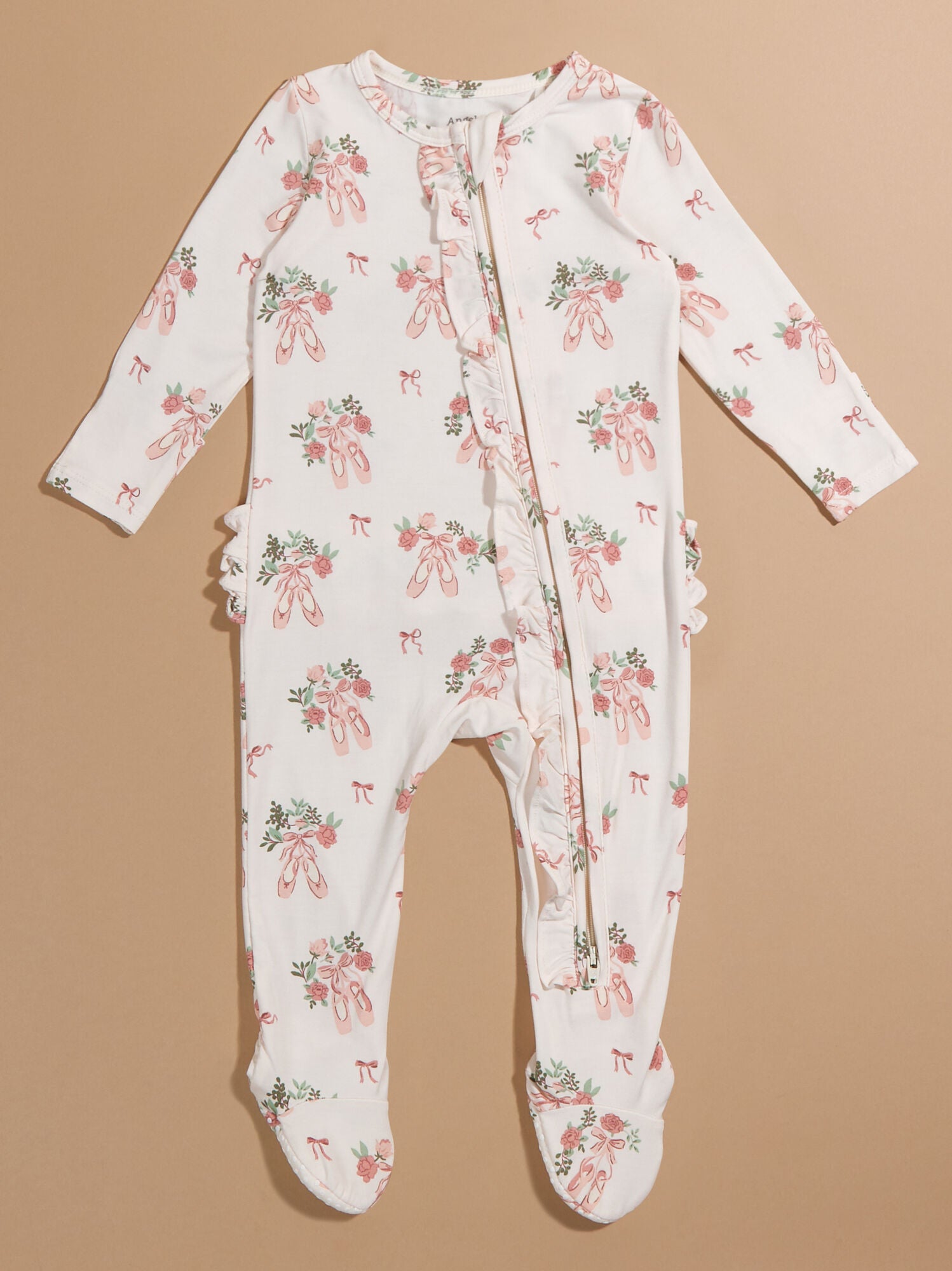  Ballet Shoes Ruffle Footie