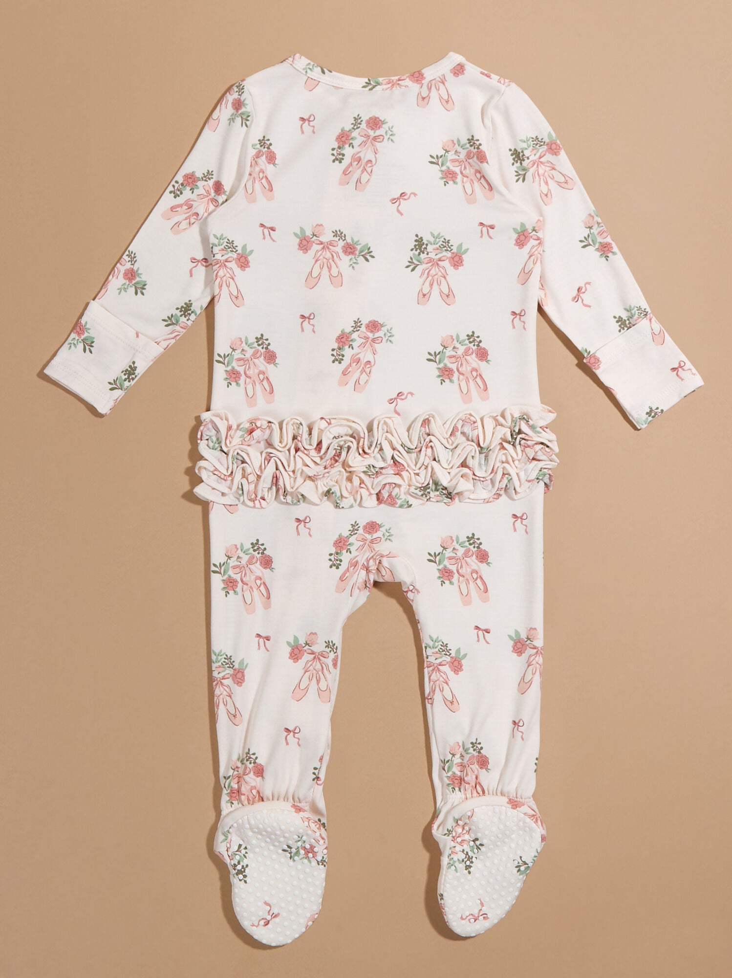  Ballet Shoes Ruffle Footie