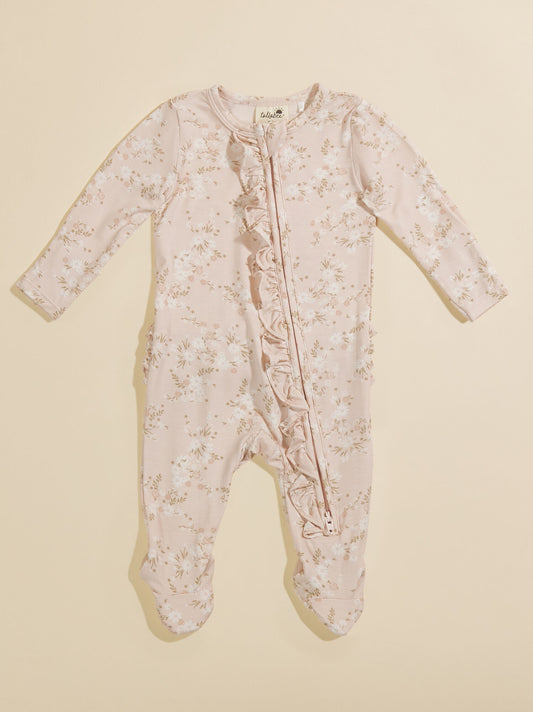  Sweet Magnolia Ruffle Footie