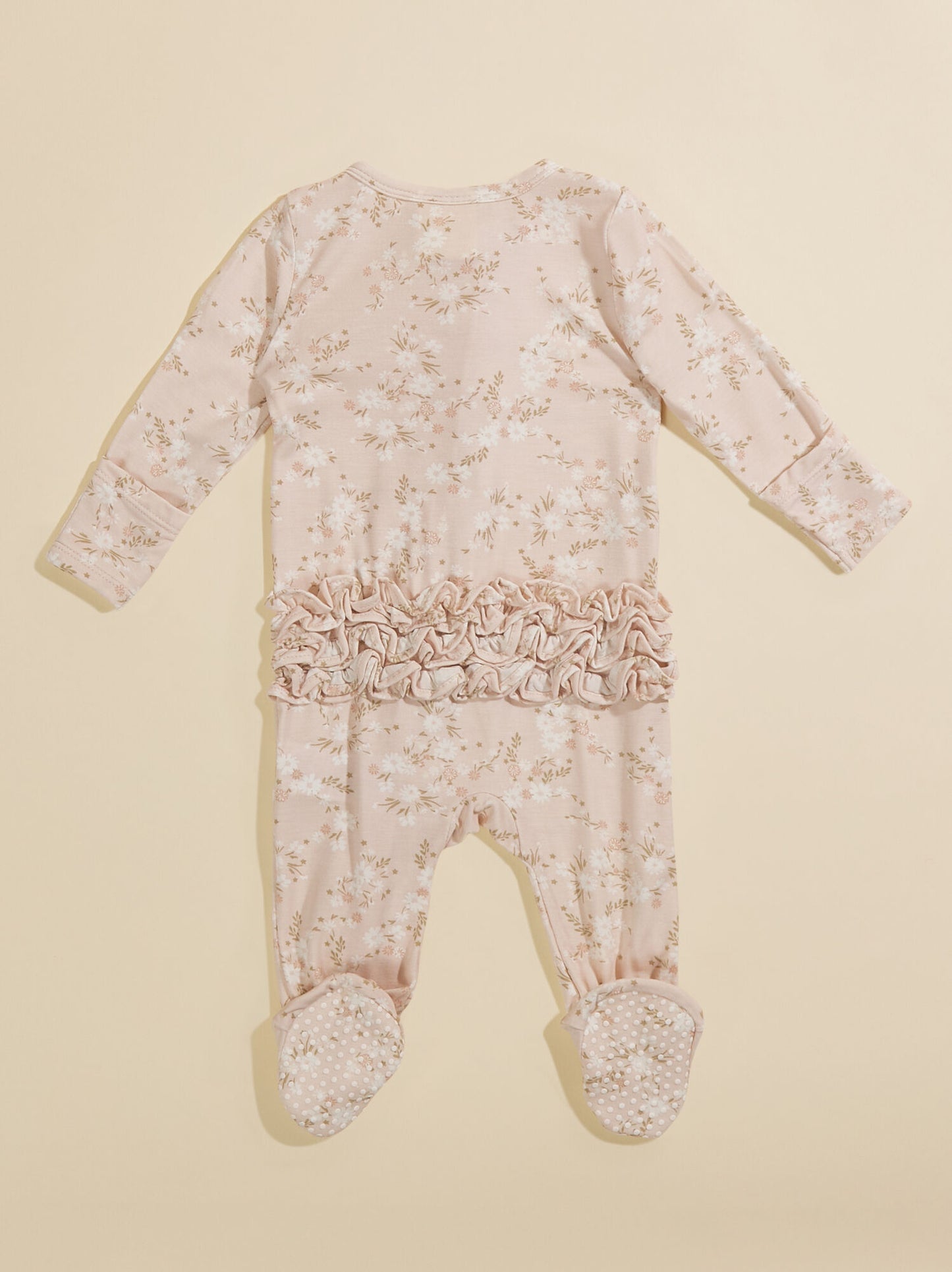  Sweet Magnolia Ruffle Footie