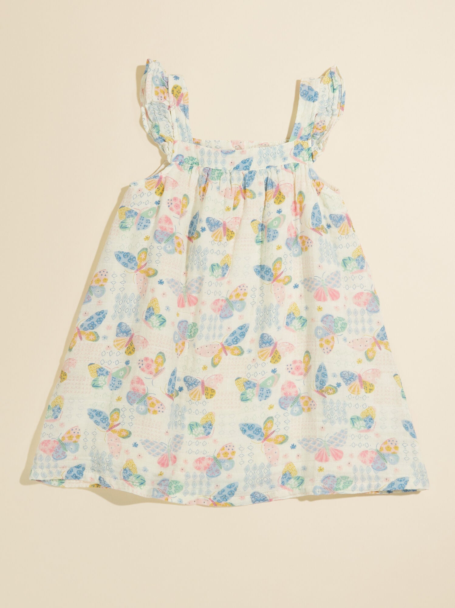  Butterfly Patch Dress