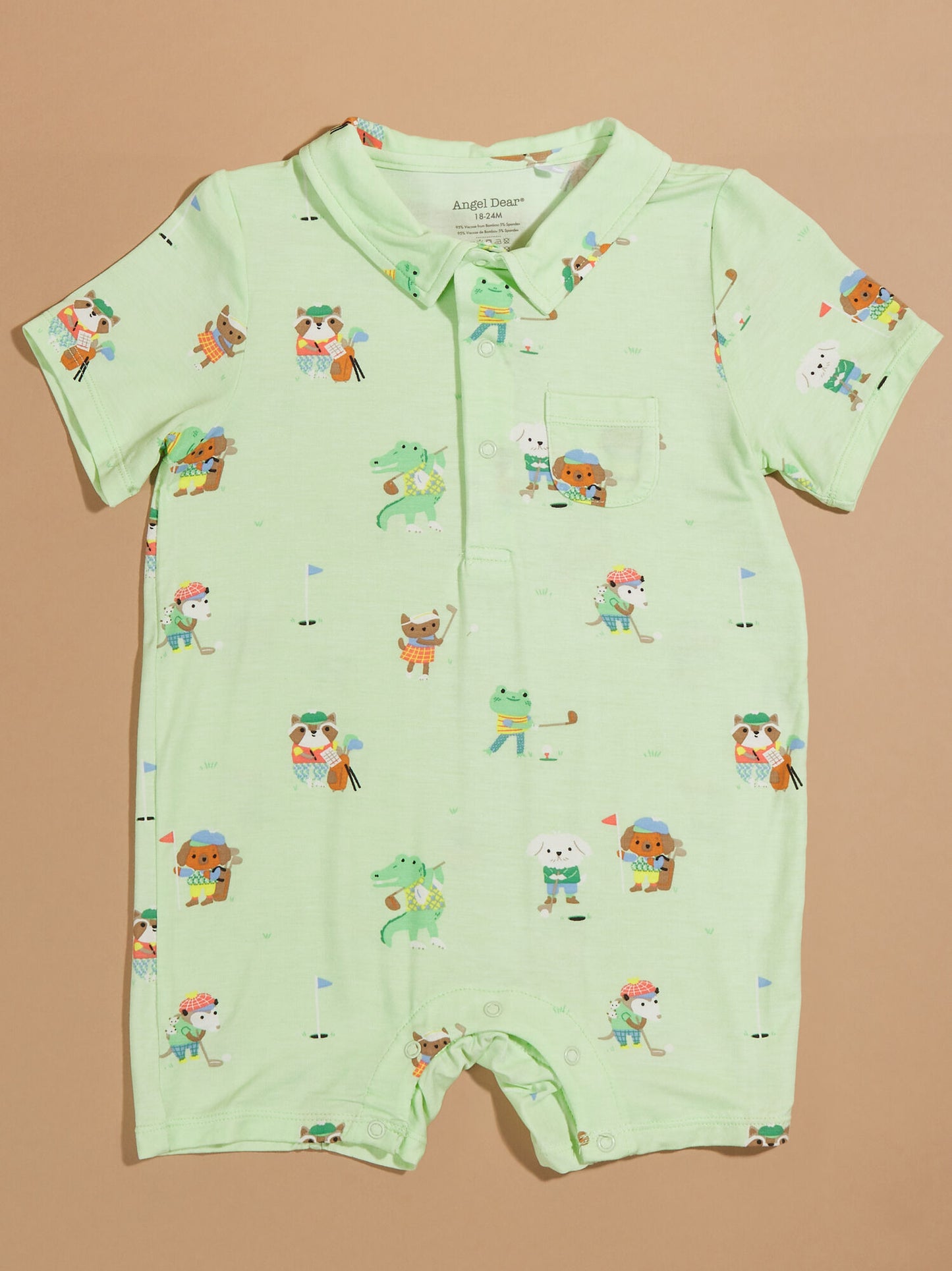  Golf Animal Friends Polo Jumper