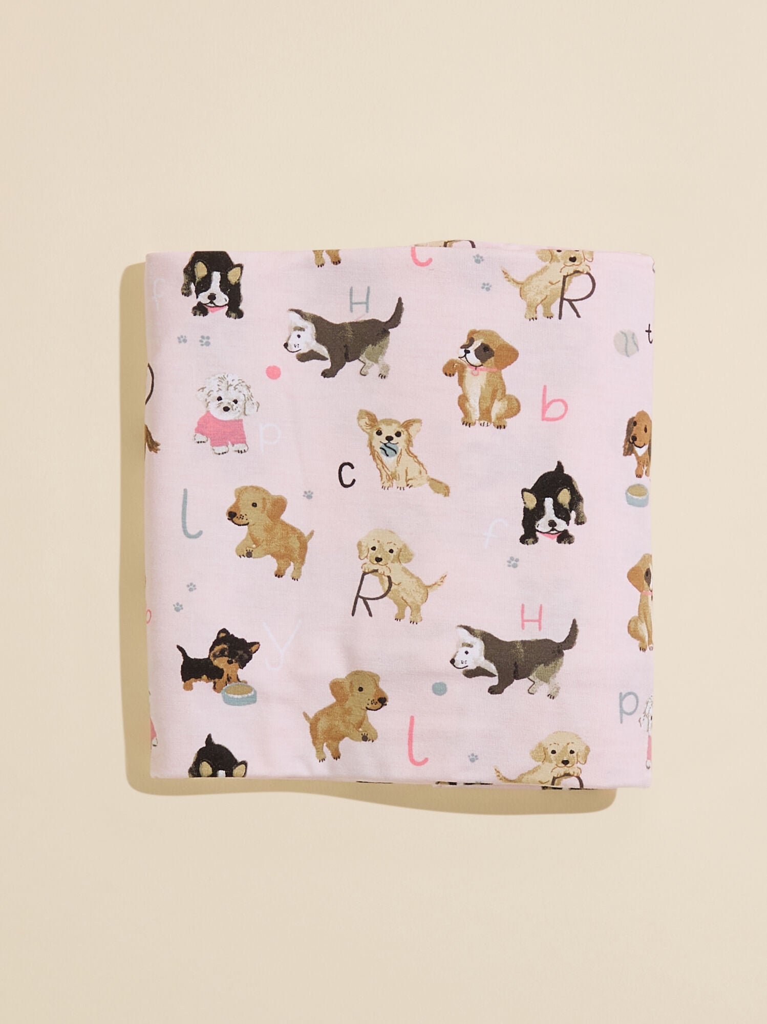  Alphabet Puppy Swaddle