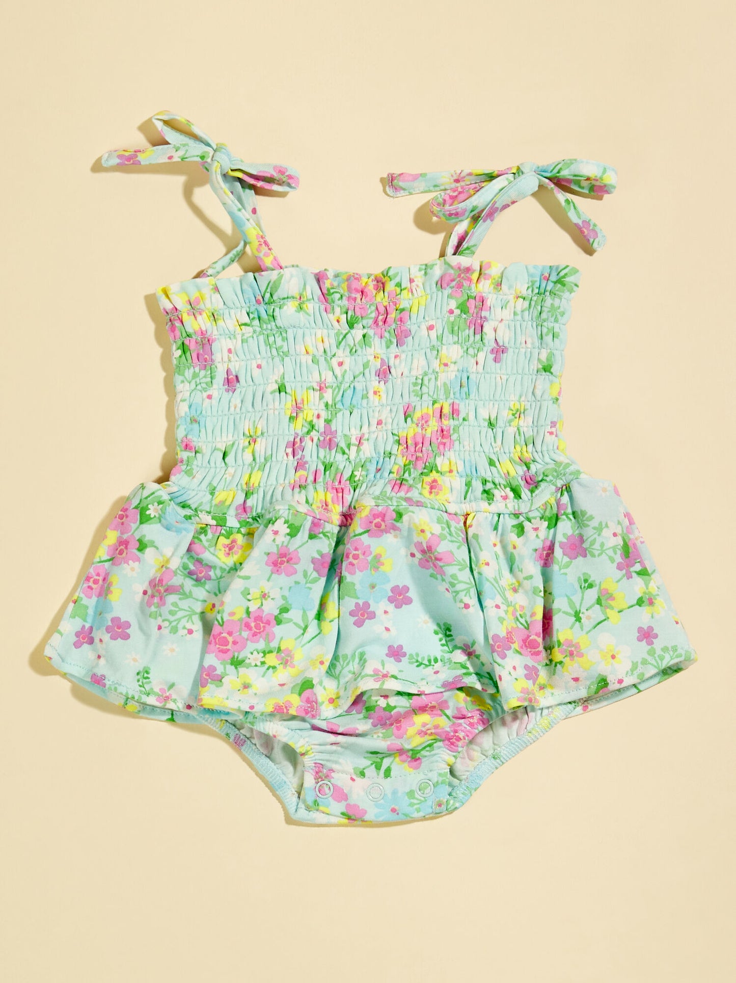  Delilah Floral Smocked Skirt Bubble