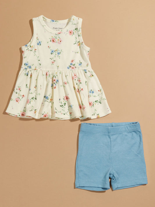  Rosalie Tank And Shorts Set