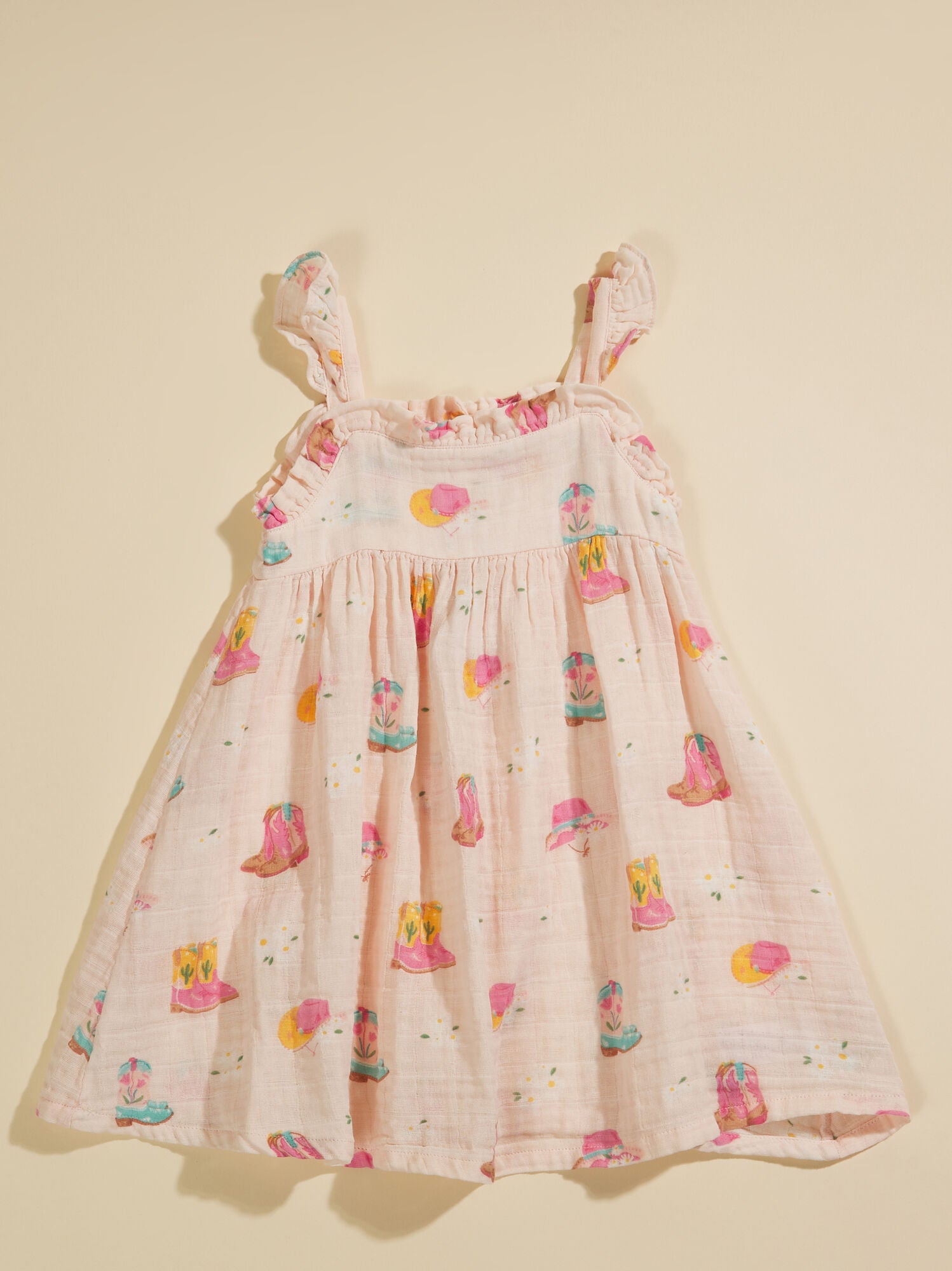  Coastal Cowgirl Ruffle Dress