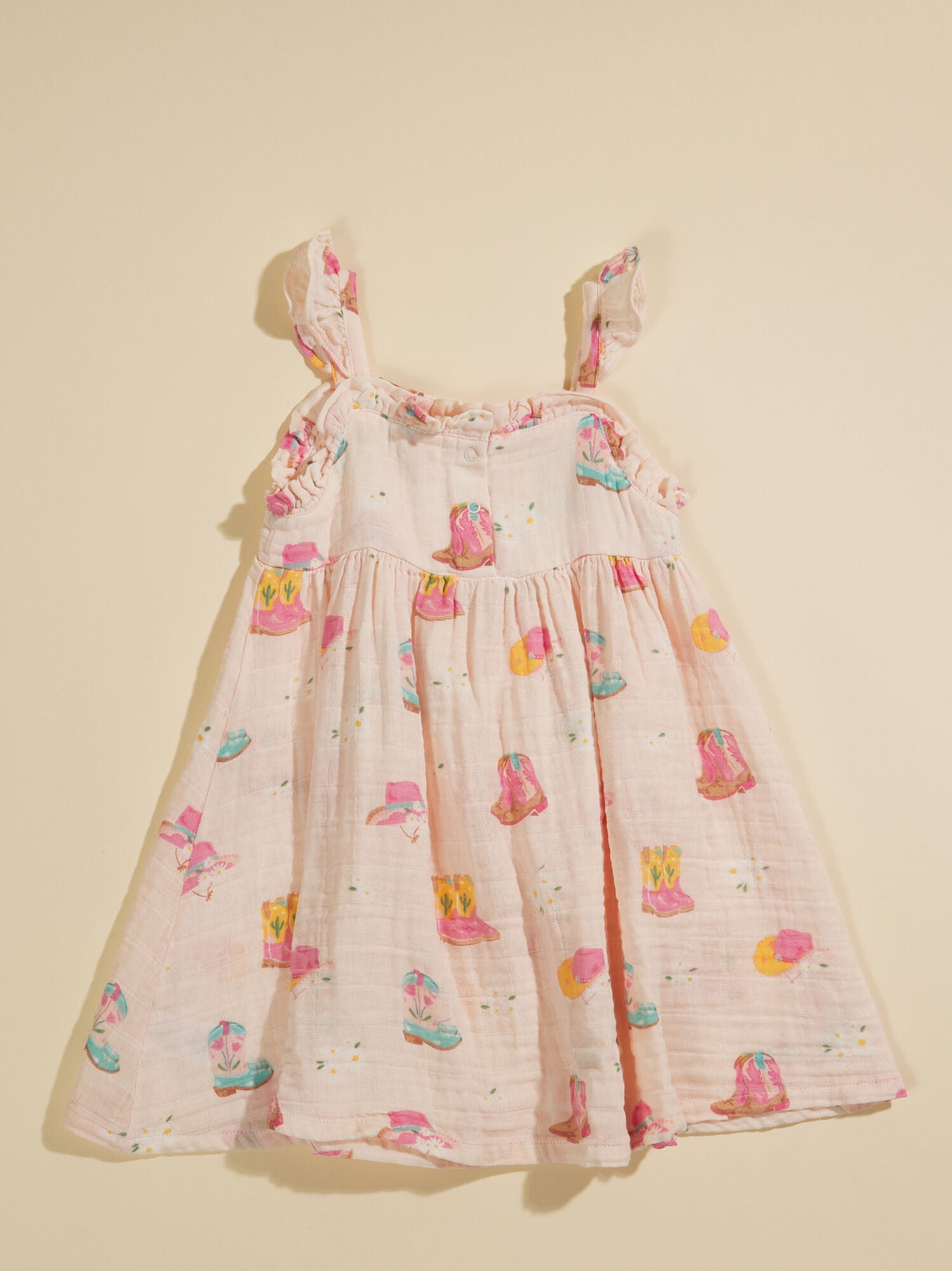  Coastal Cowgirl Ruffle Dress