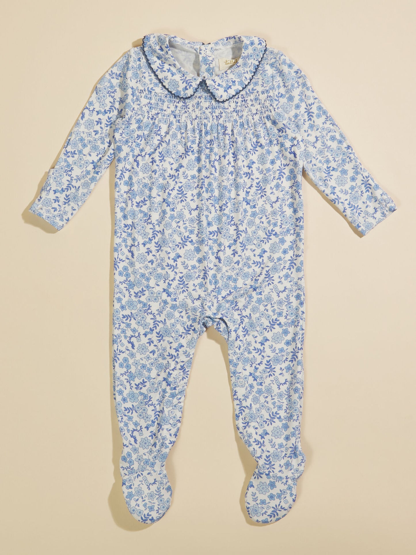  Dawn Calico Floral Footie