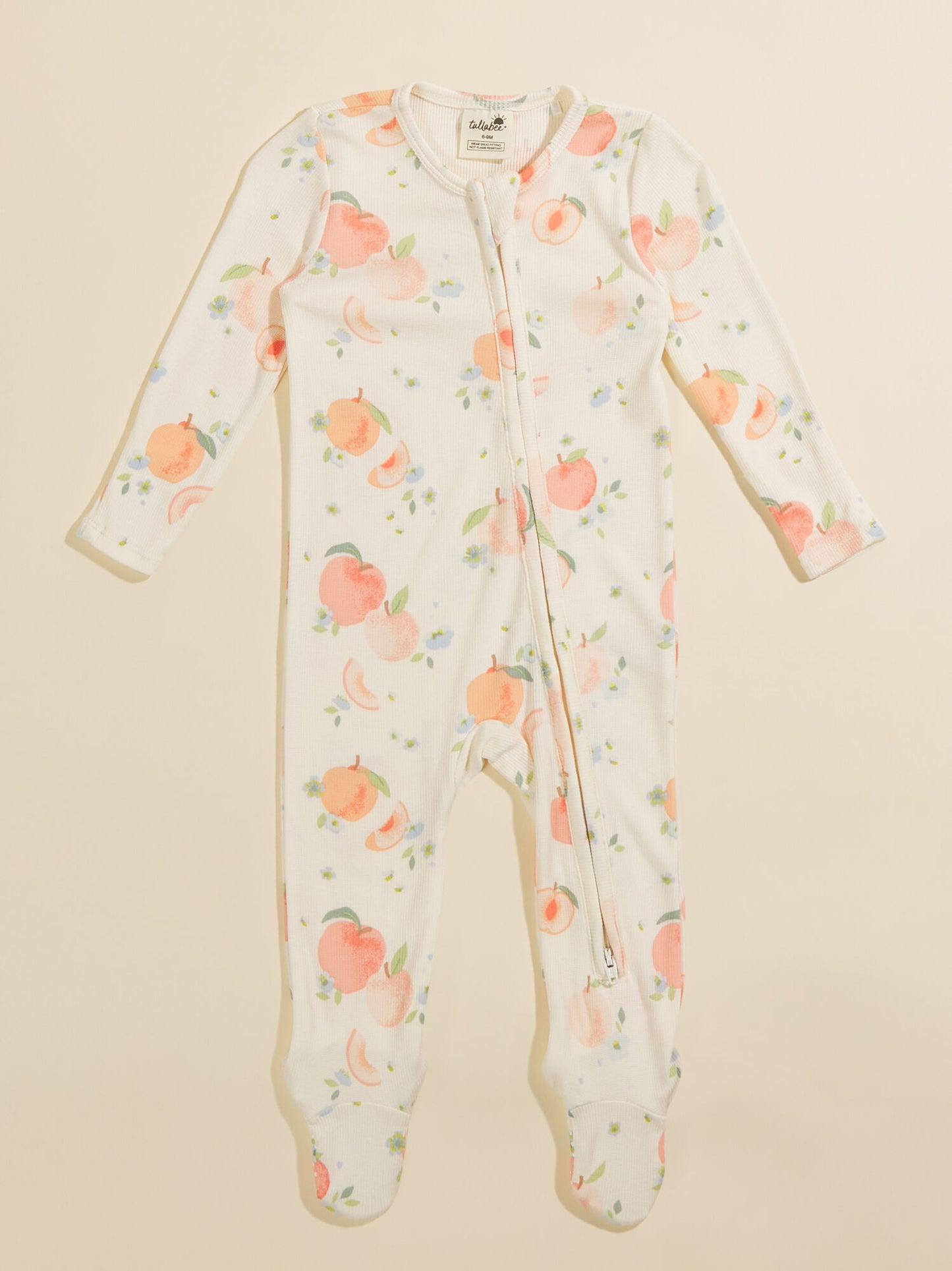  Spring Peach Footie