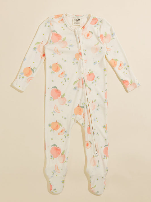  Spring Peach Footie