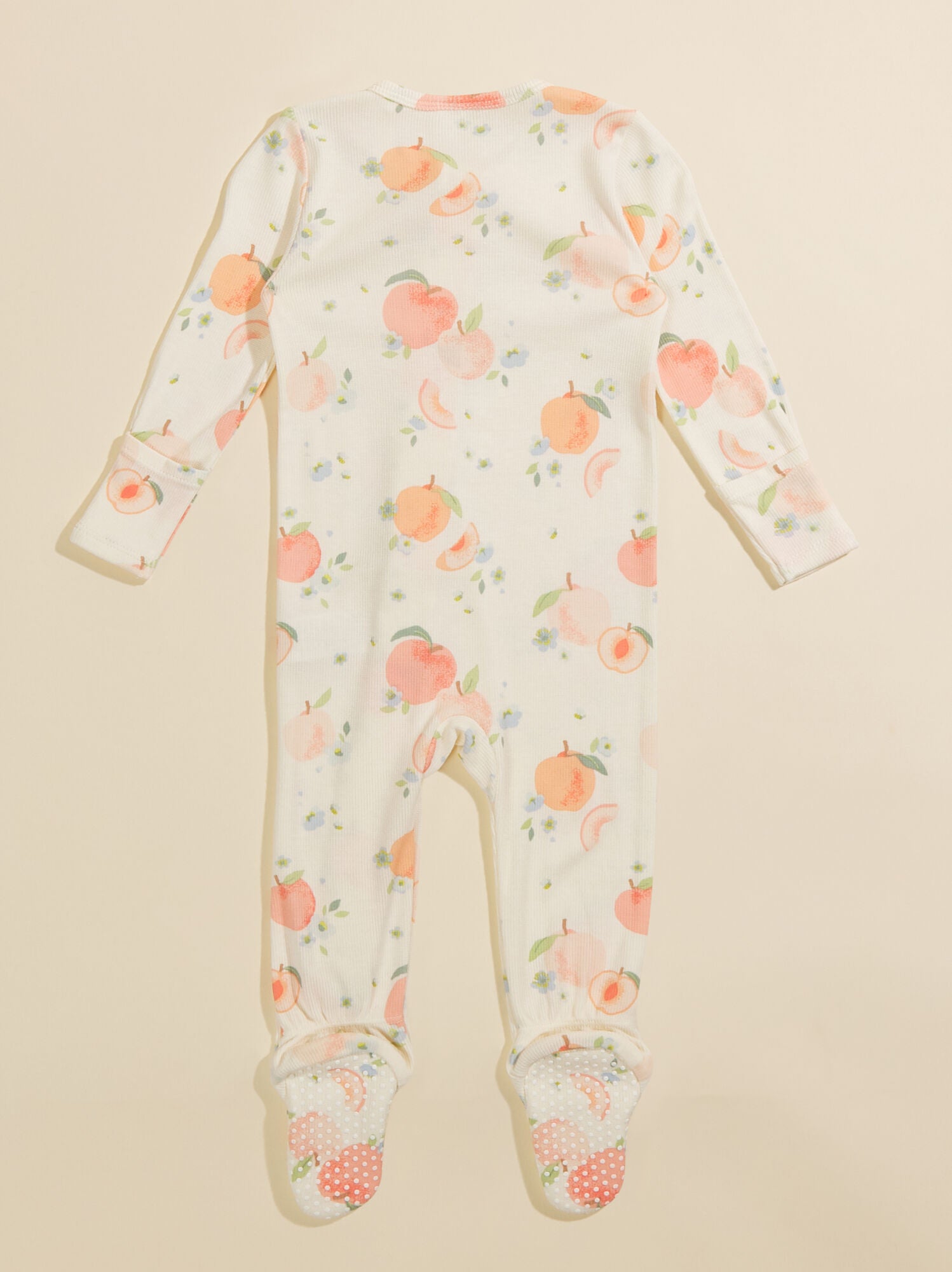  Spring Peach Footie
