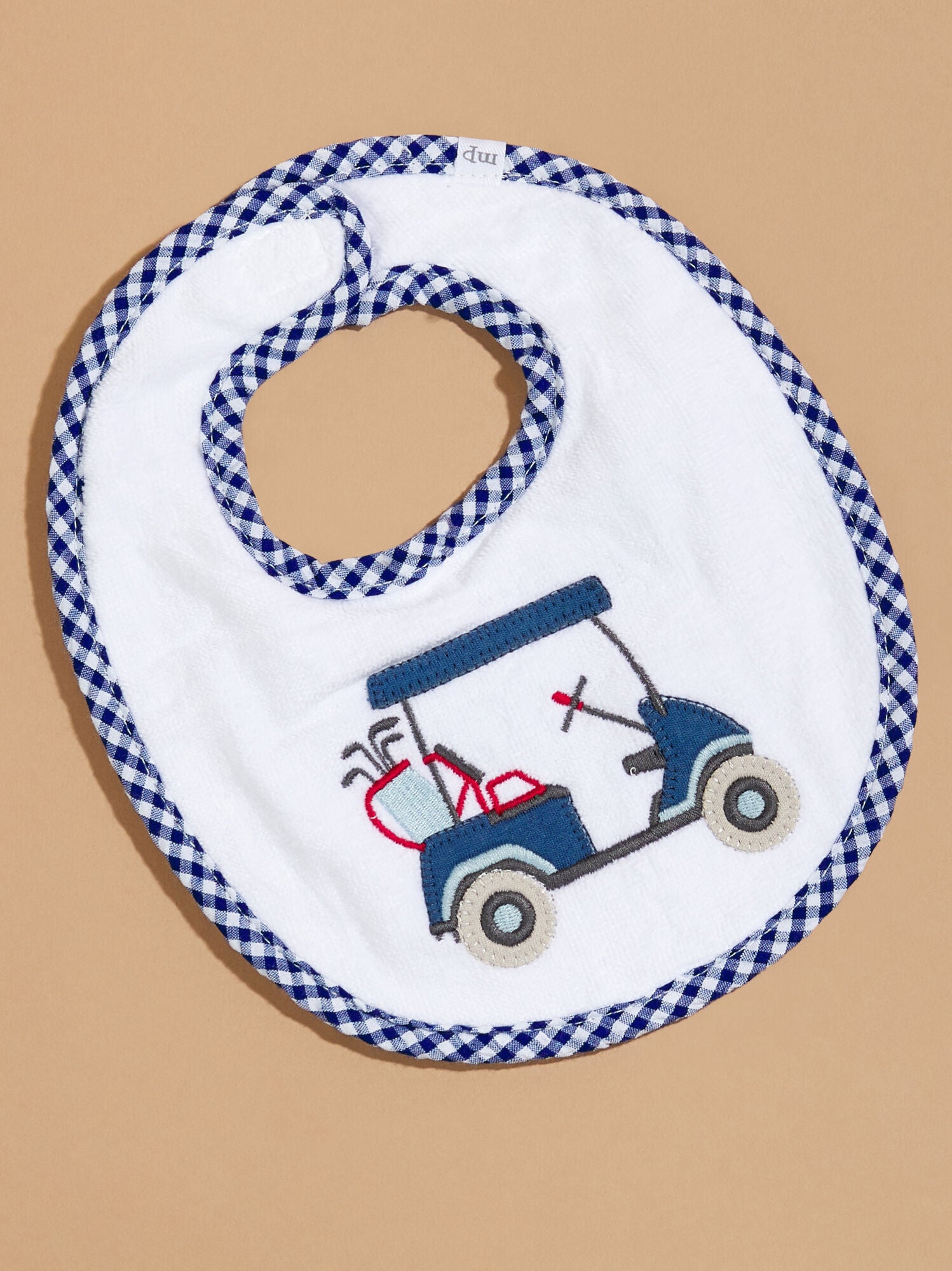  Golf Cart Terry Bib By MudPie