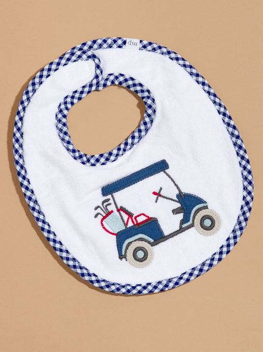  Golf Cart Terry Bib By MudPie