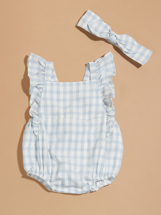  Adalyn Bubble And Headband Set By MudPie