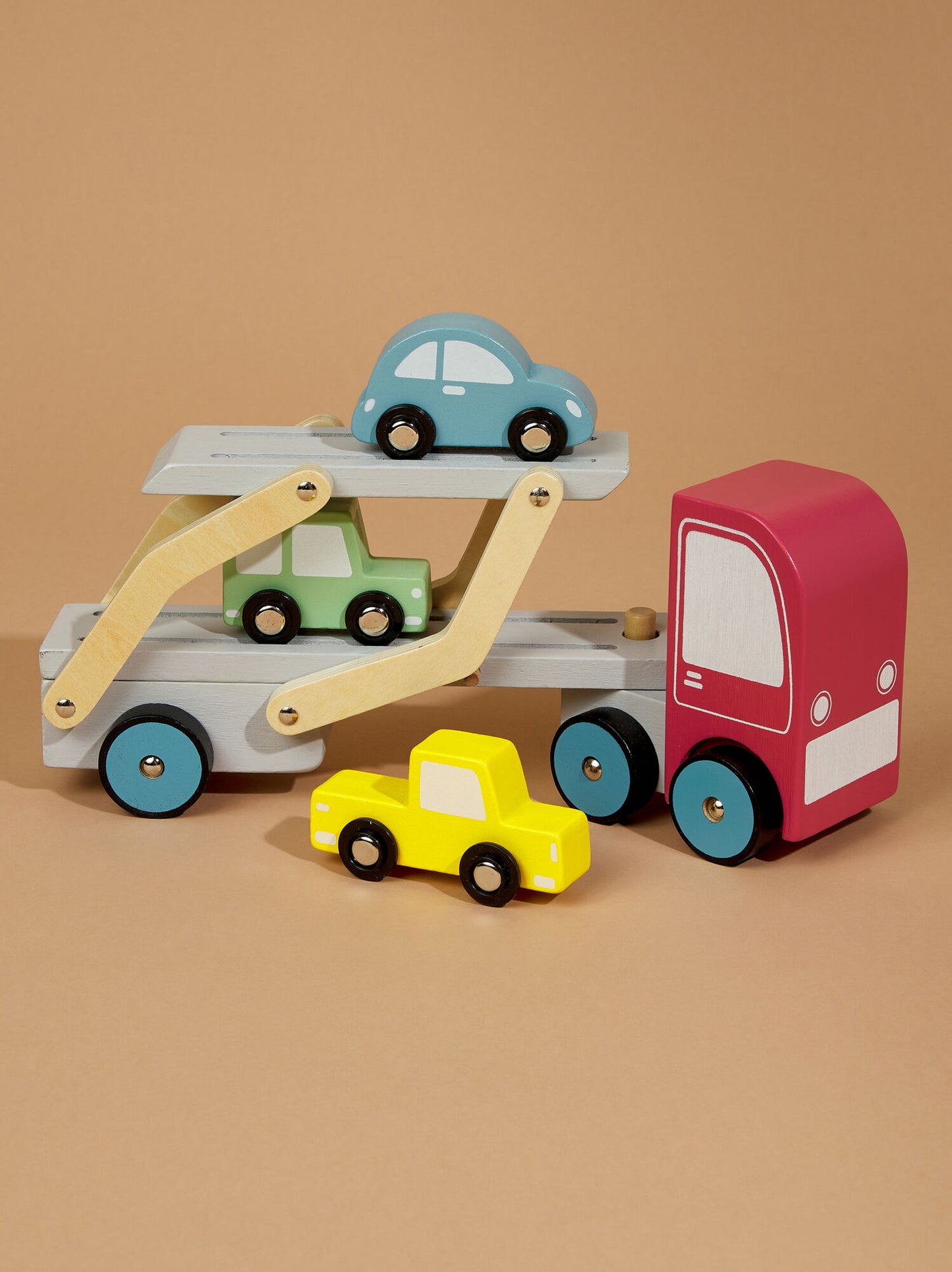  Wood Carrier Truck Set By MudPie